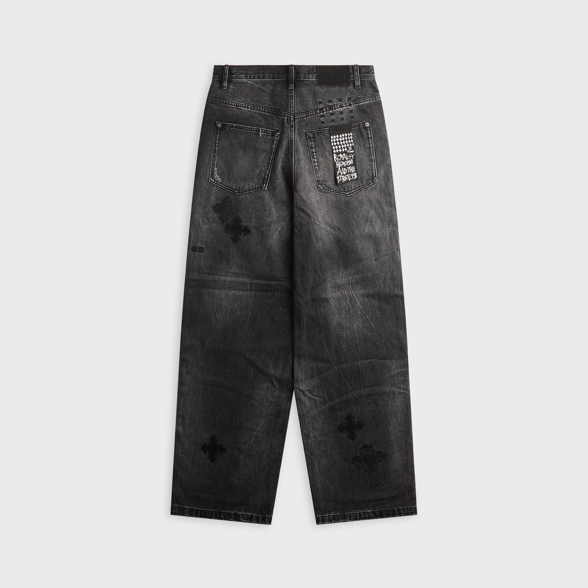Ksubi Maxx Blakk Metal Kraftwerk Jeans - Black