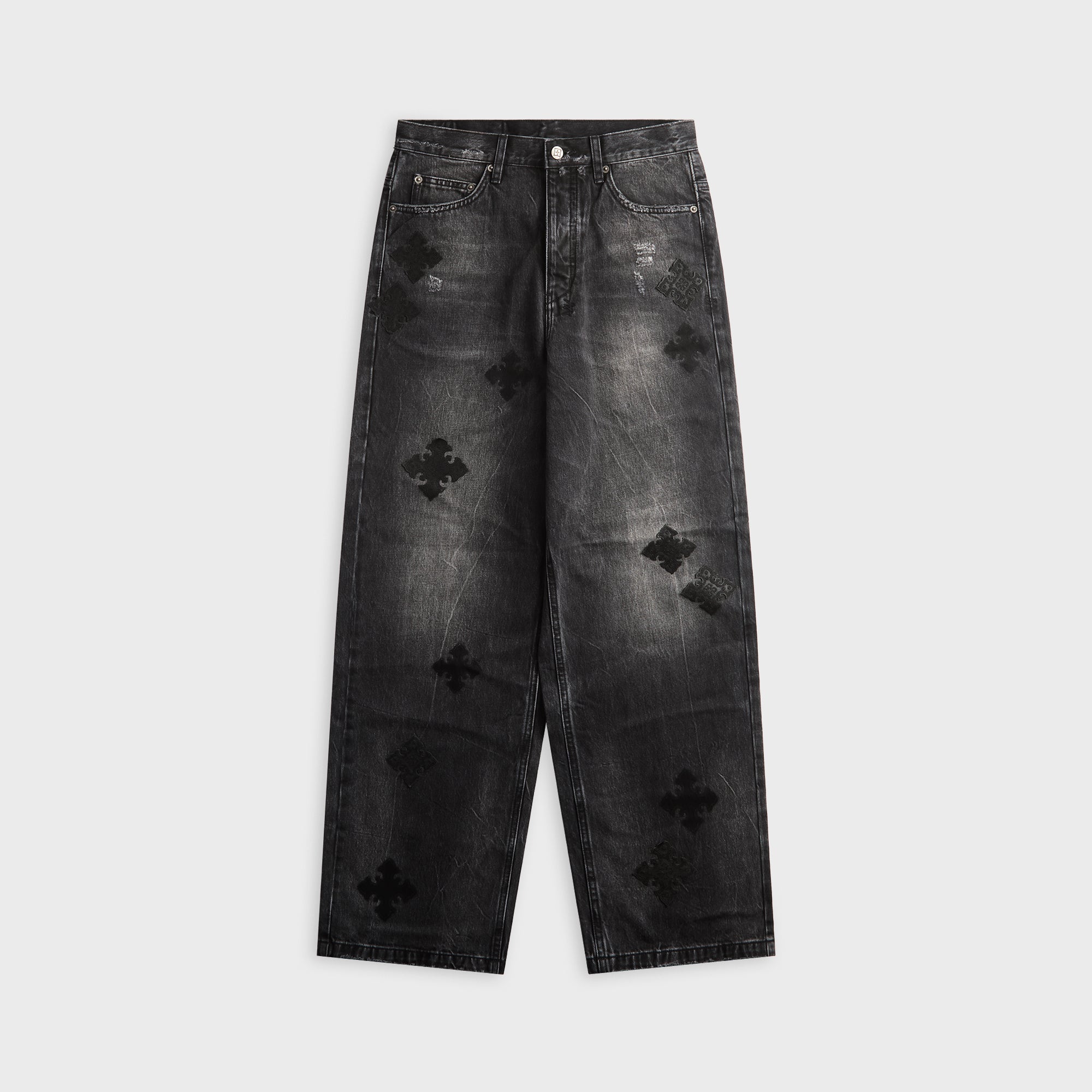 Ksubi Maxx Blakk Metal Kraftwerk Jeans - Black – Kith