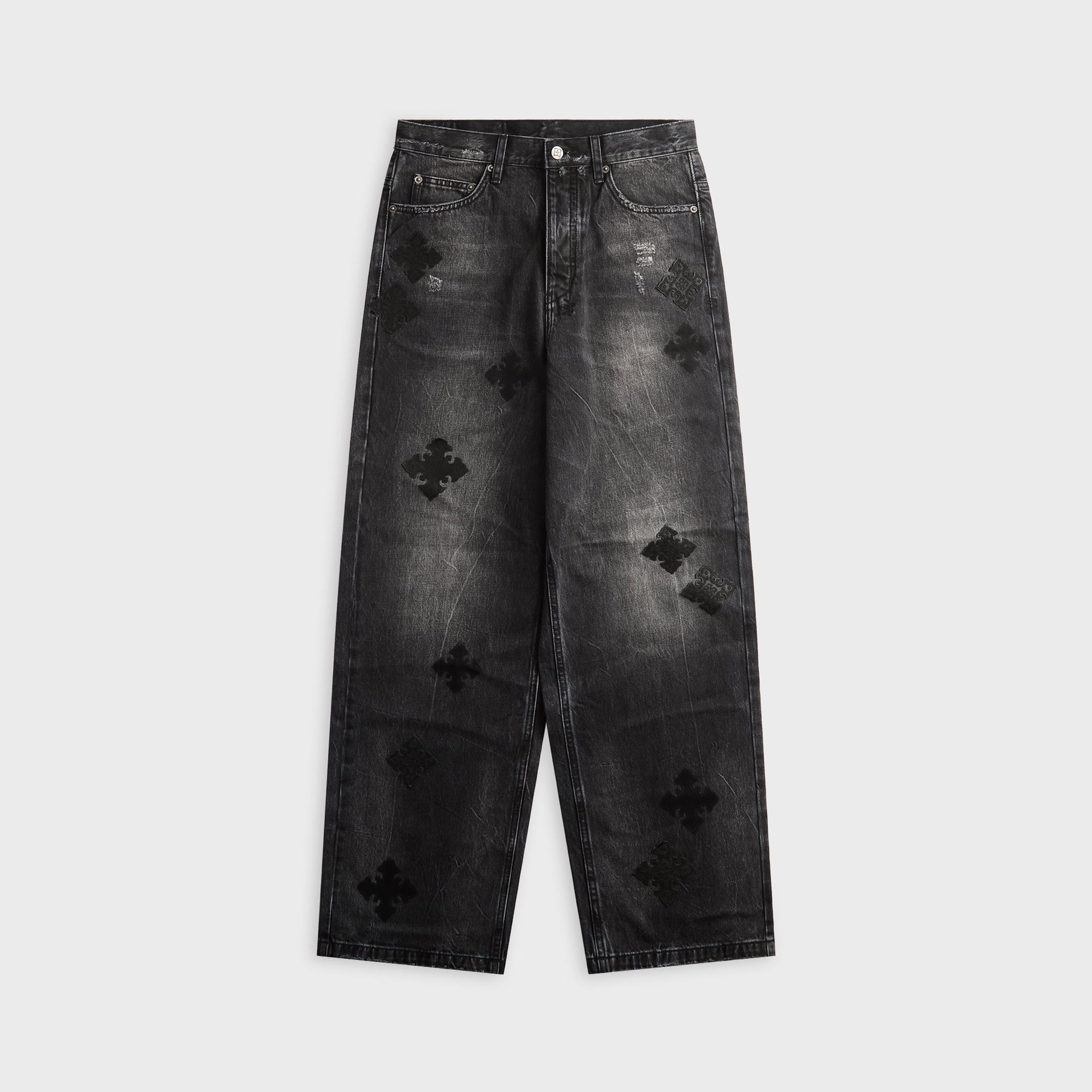 Ksubi Maxx Blakk Metal Kraftwerk Jeans - Black