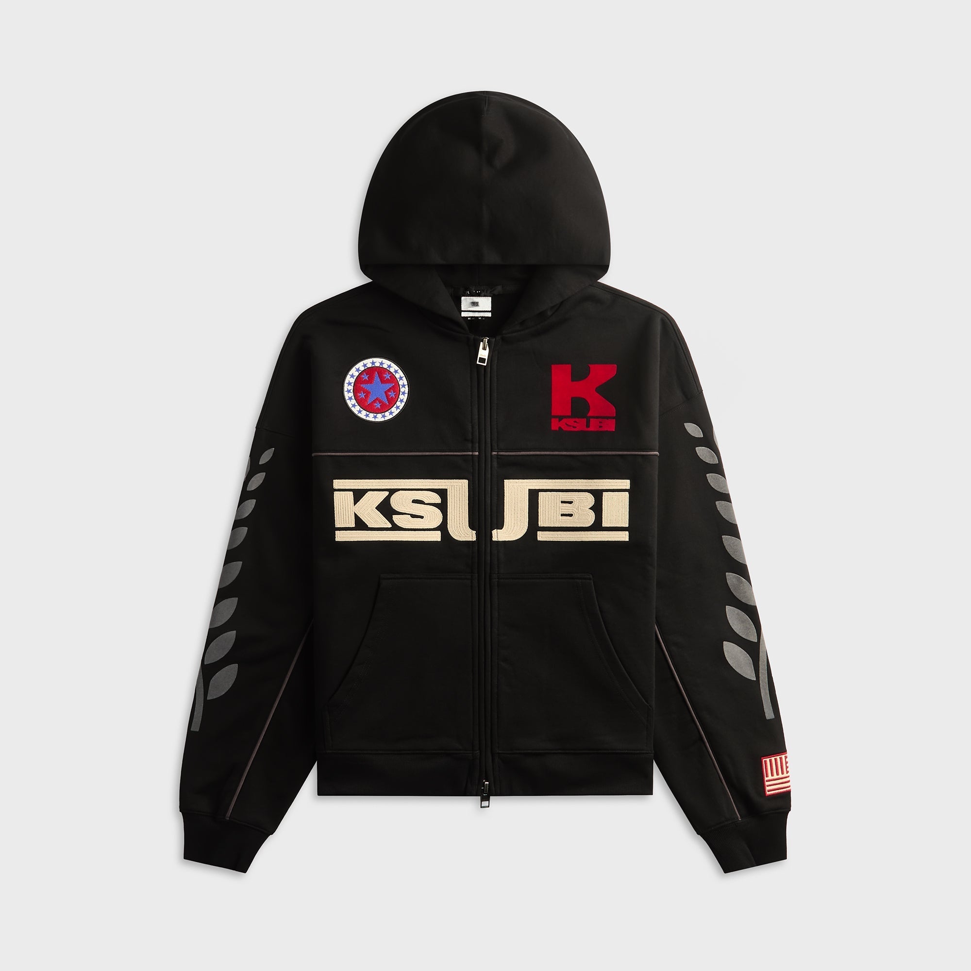 Ksubi Zoom Ekcess Zip Hoodie - Jet Black – Kith