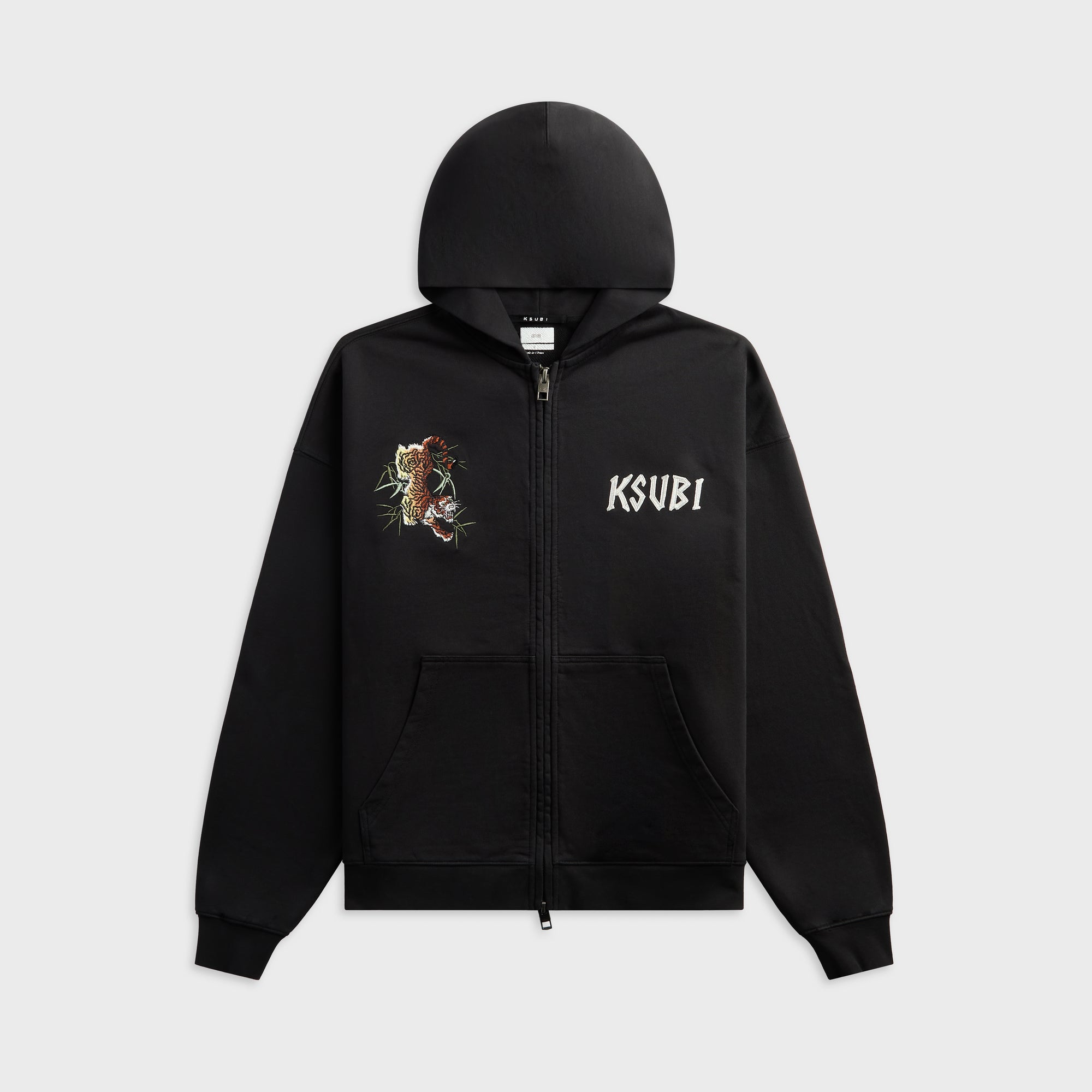 Ksubi False Idols Ekcess Zip Hoodie - Jet Black – Kith
