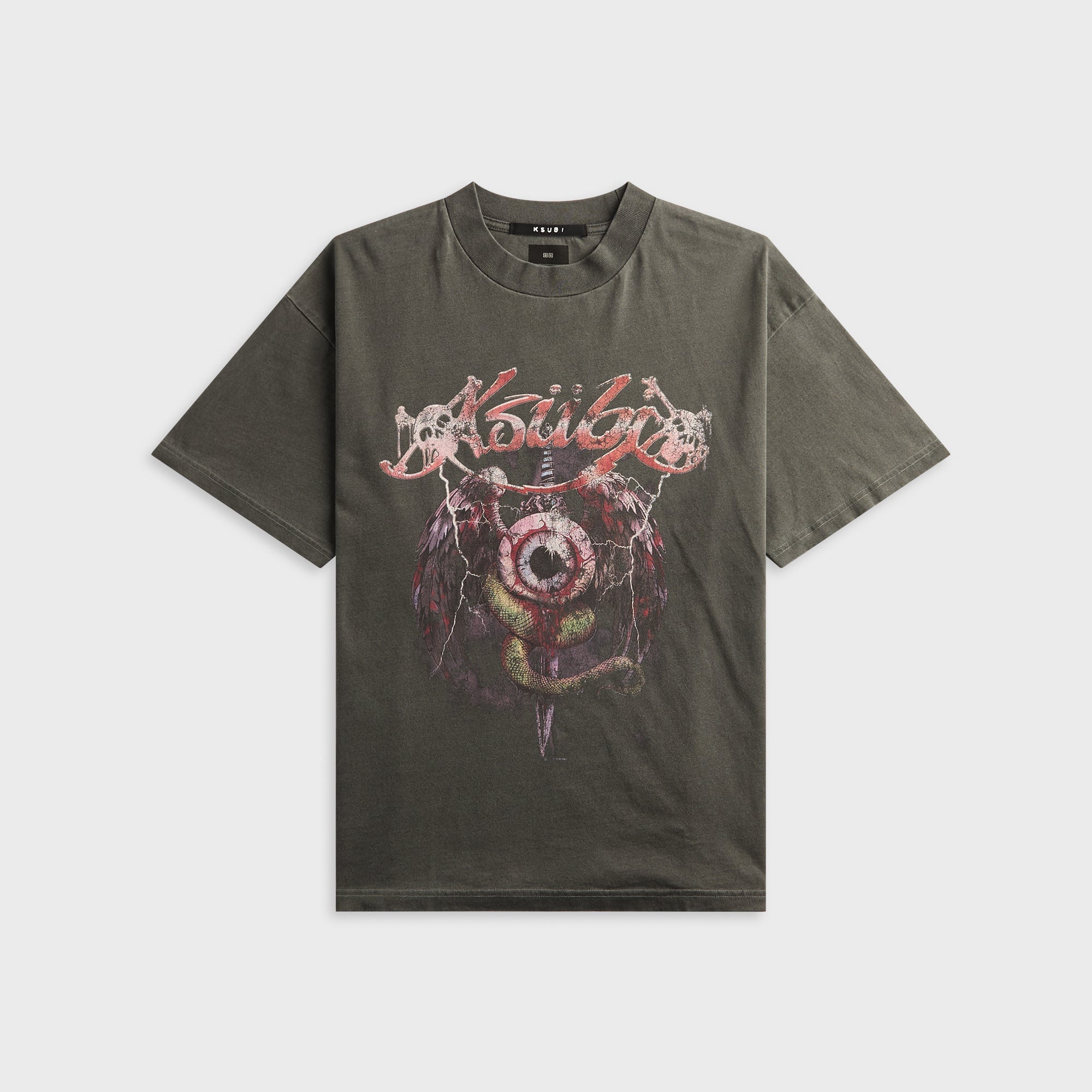 Ksubi Legend Ekcess Short Sleeve Tee - Charcoal – Kith