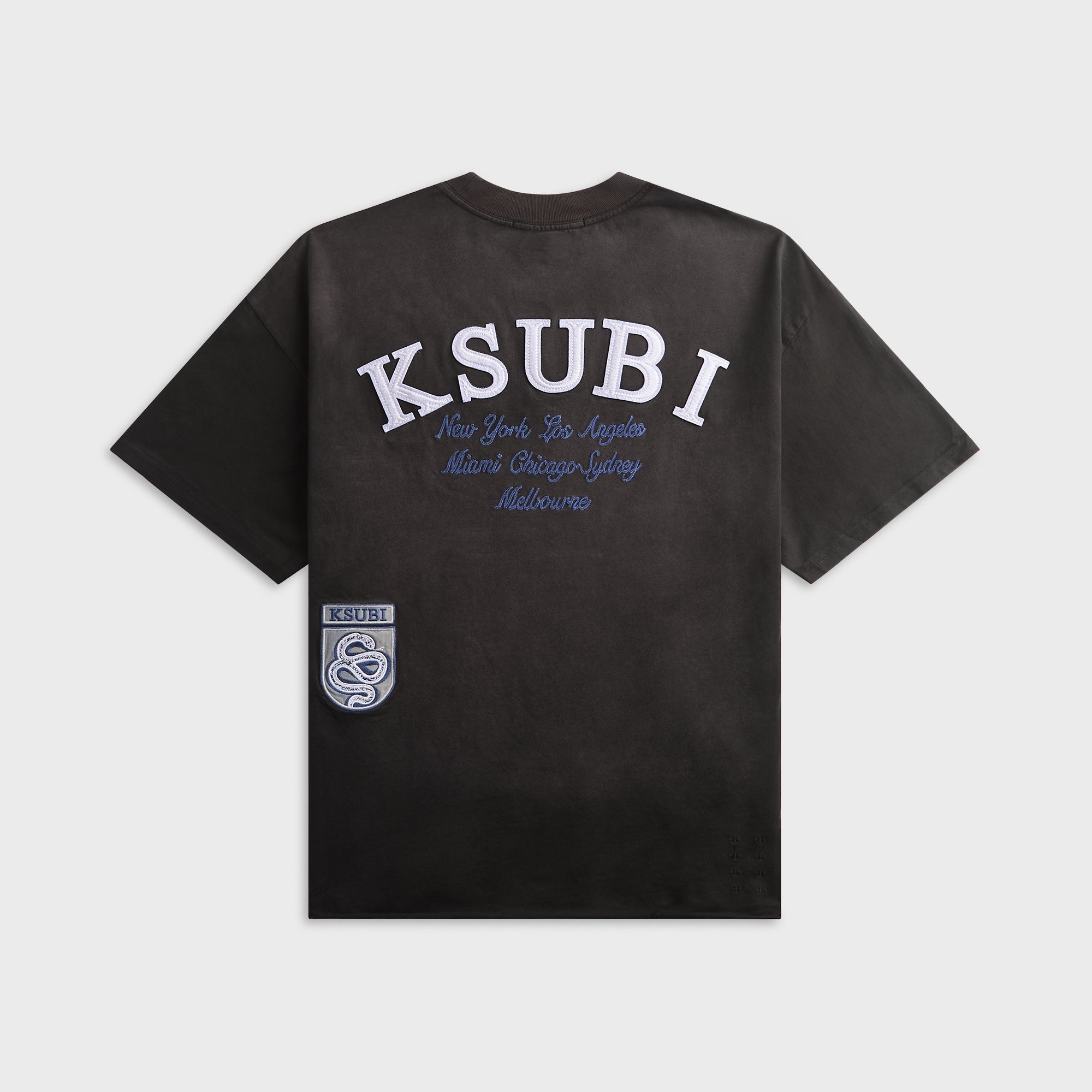 Ksubi Genesis Ekcess Tee - Charcoal Fade – Kith