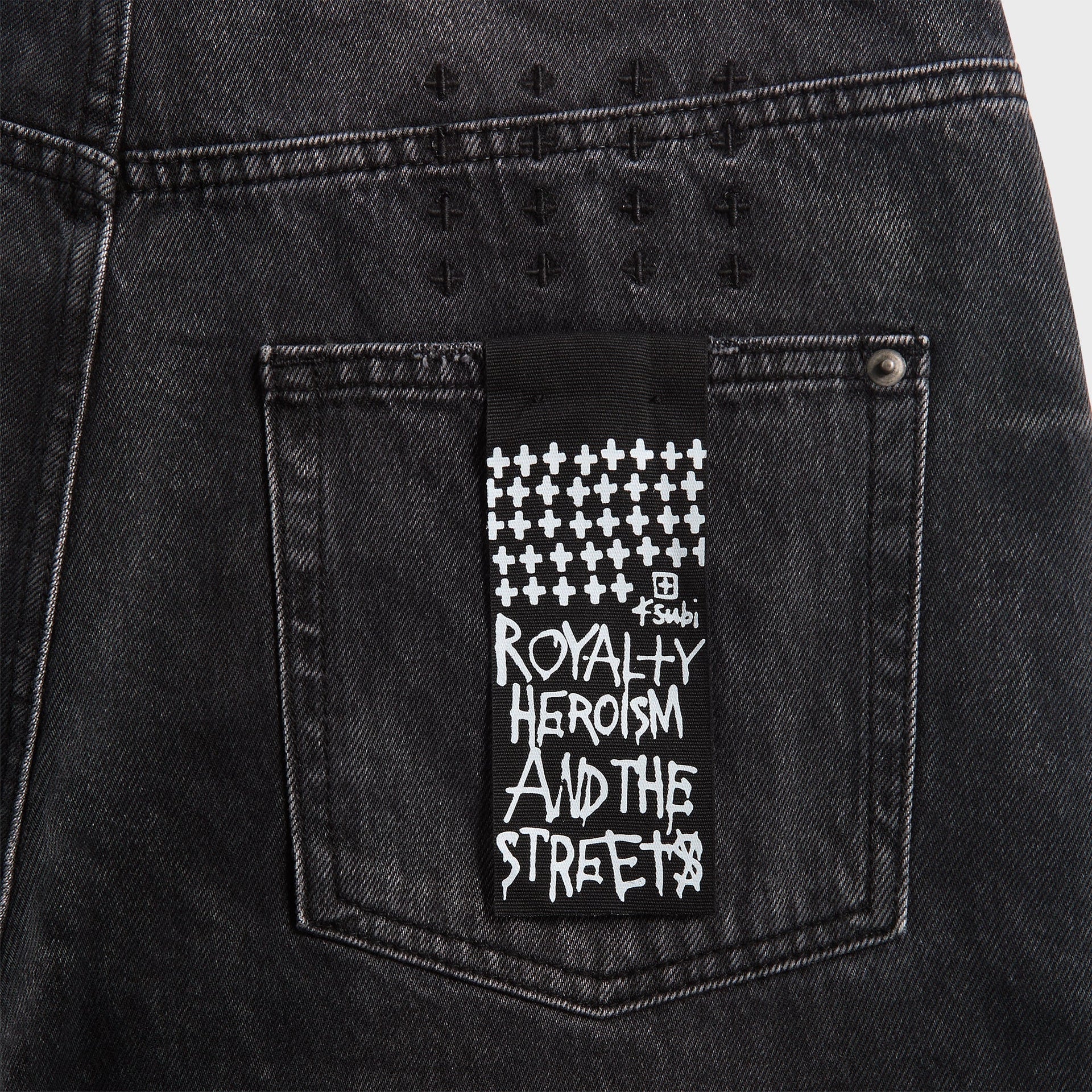 Ksubi Maxx Carbon Denim Jeans - Black
