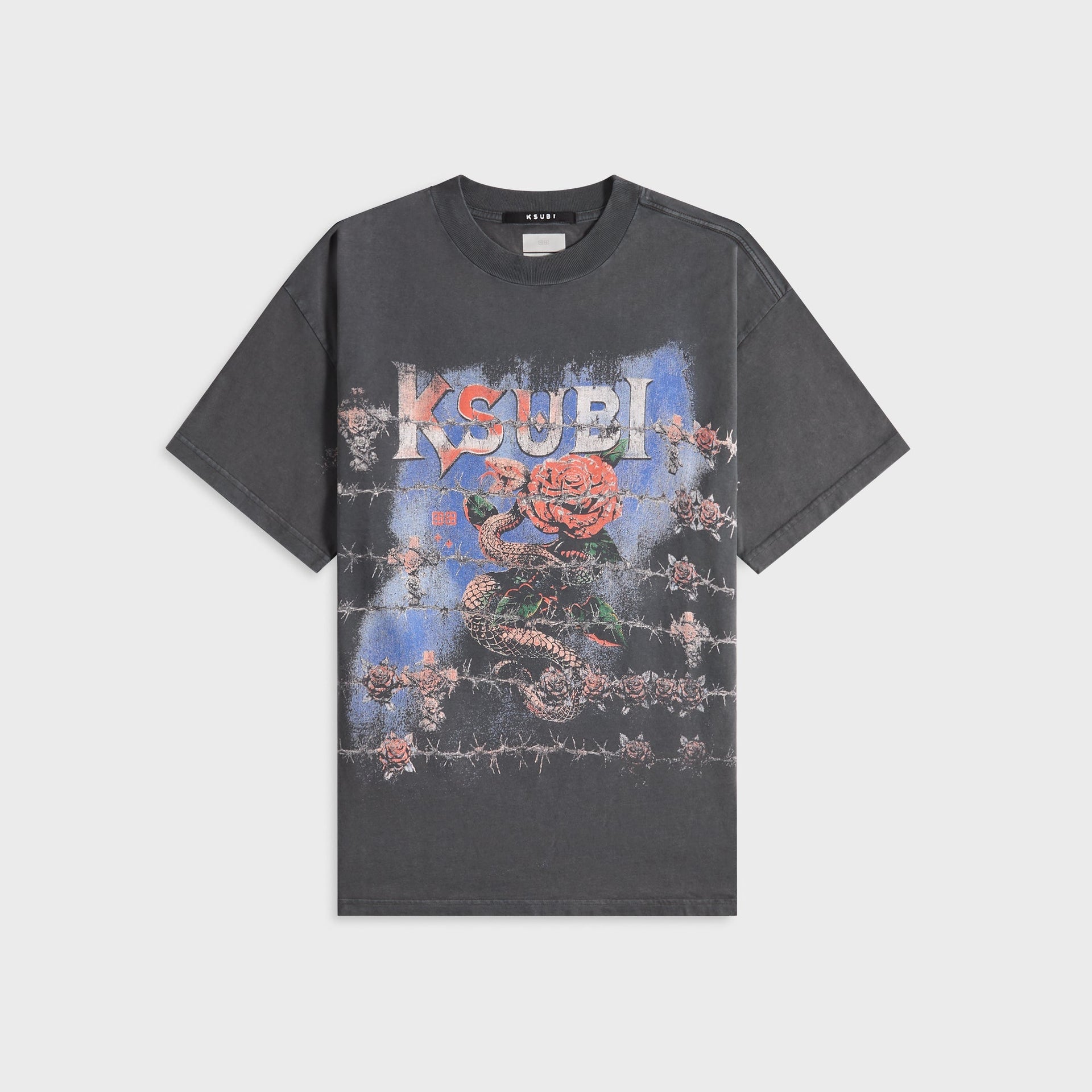 Ksubi Death Snake Ekcess Tee - Rhino