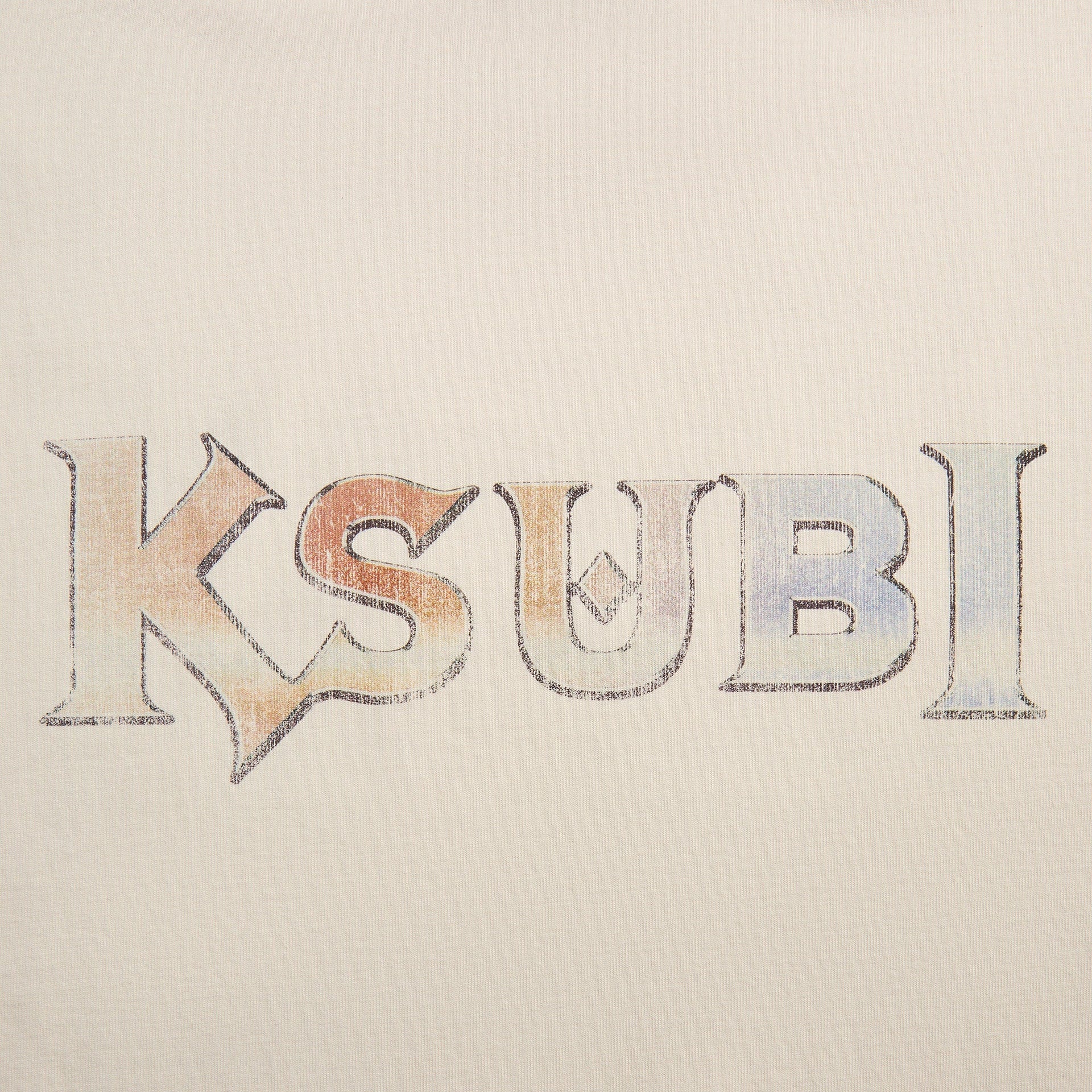 Ksubi Death Snake Biggie Antique Tee - White