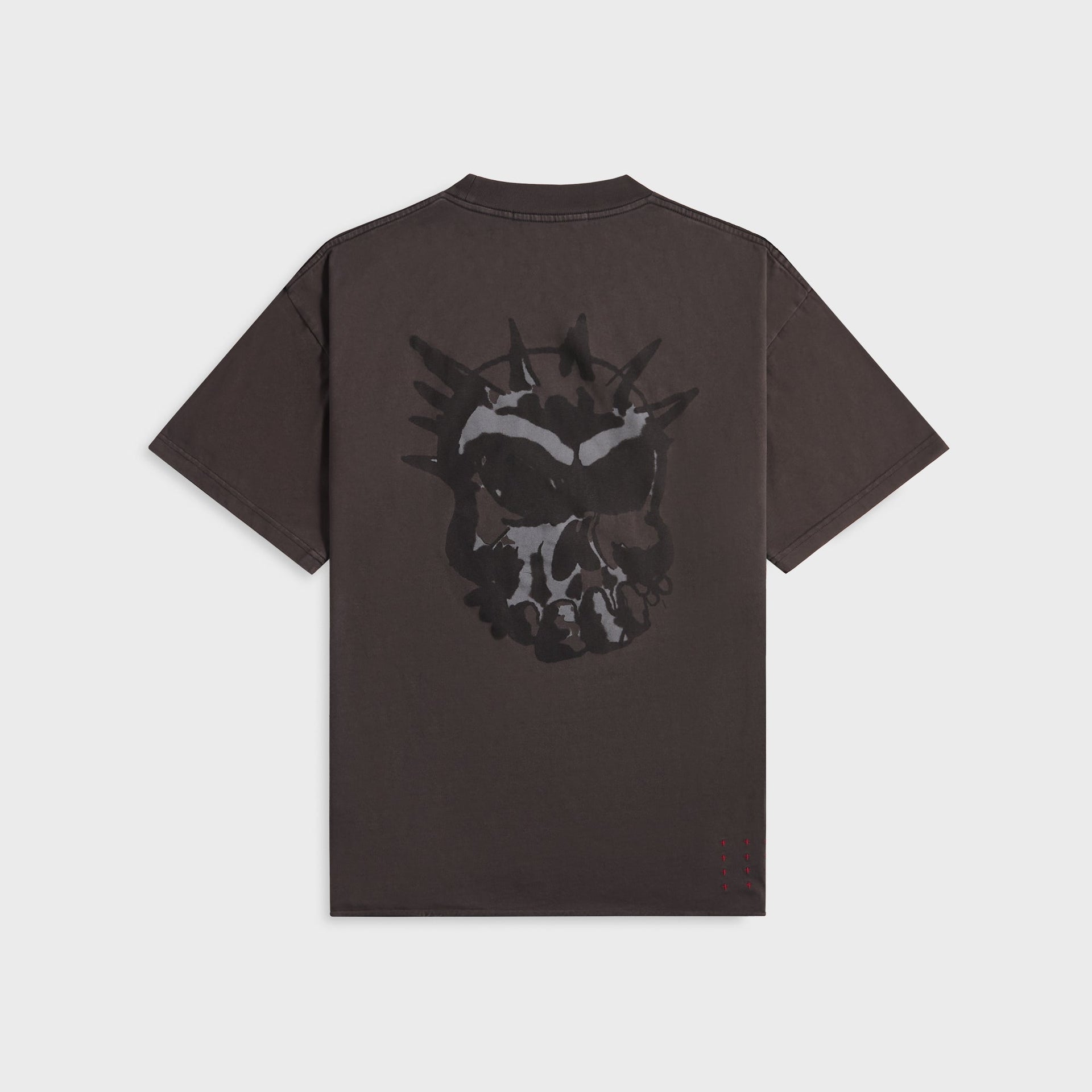 Ksubi Graff Ekcess Short Sleeve Tee - Old Black