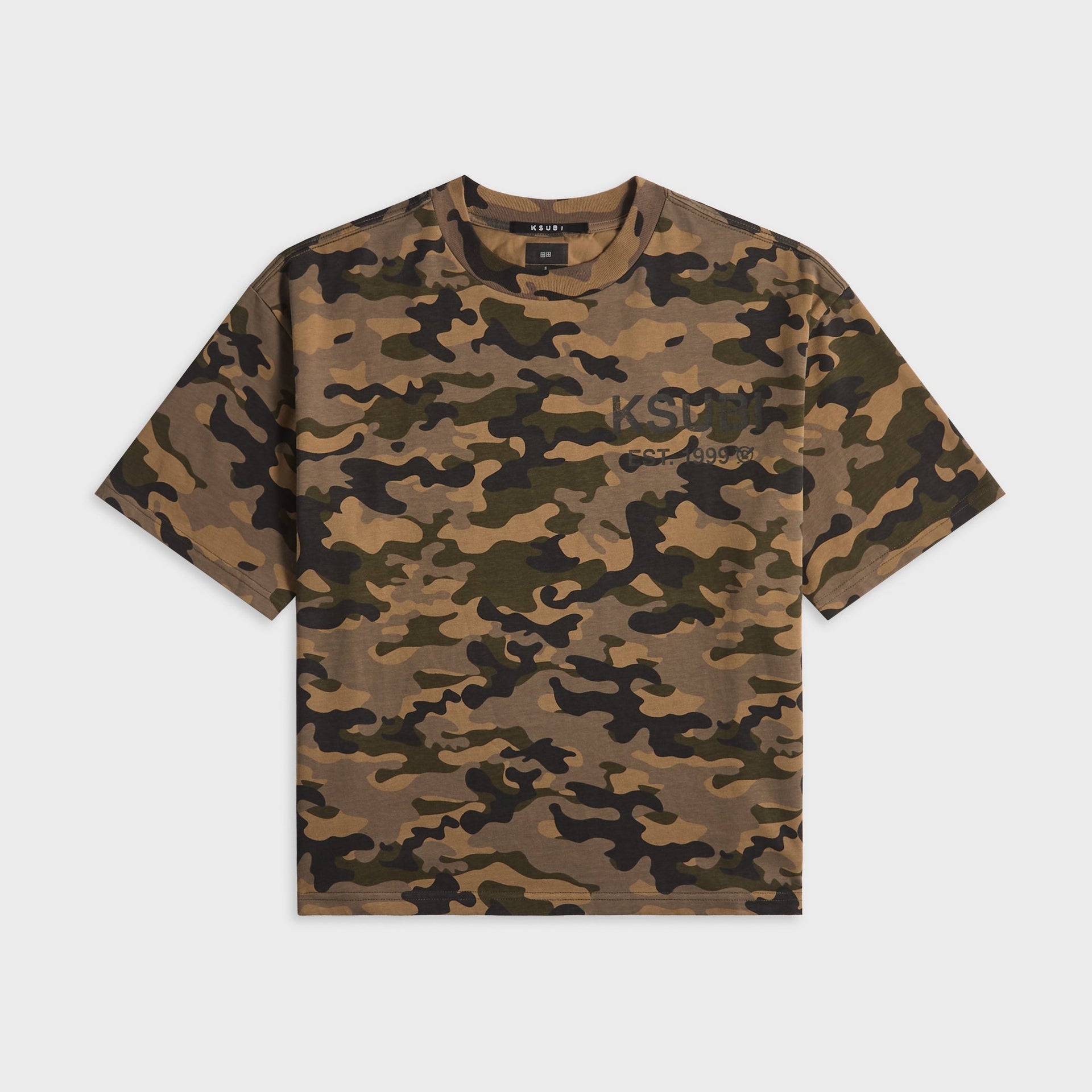 Ksubi State Halen Short Sleeve Tee - Camo