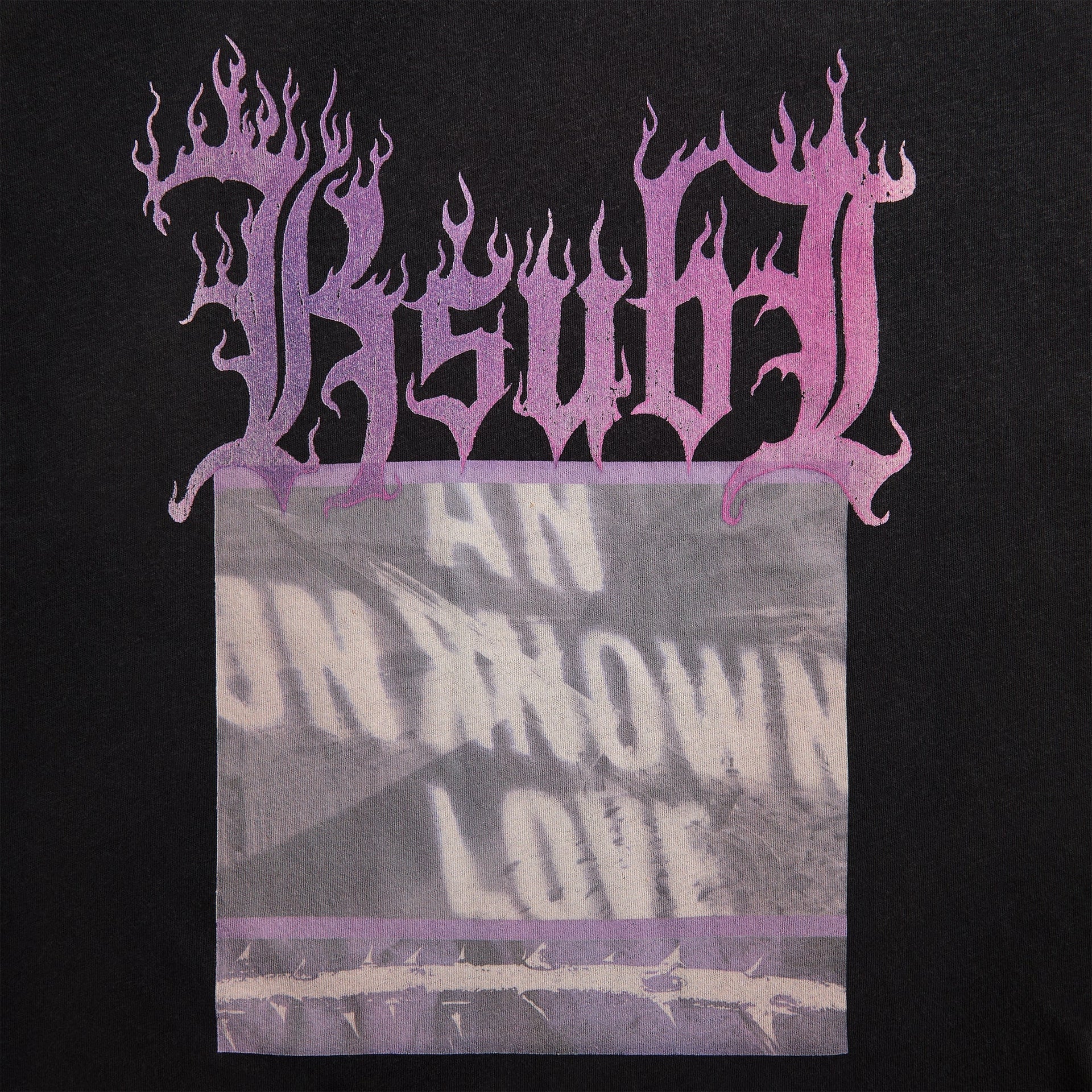 Ksubi Alter Sid Short Sleeve Tee - Bleach Black