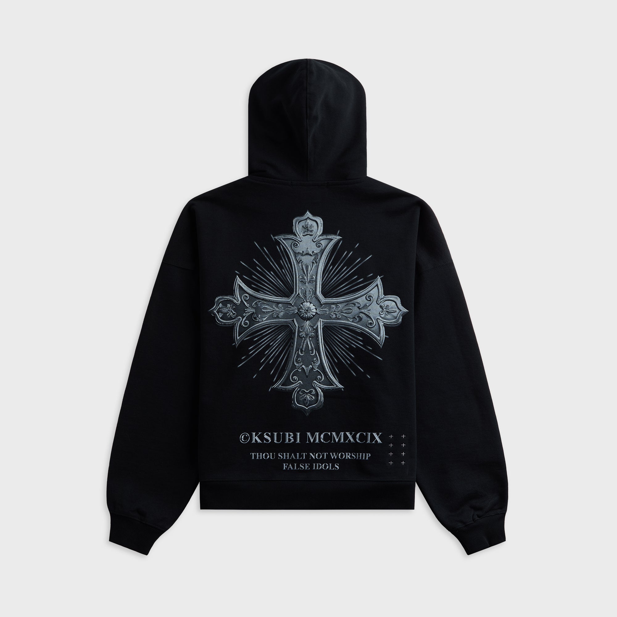 Ksubi False Idols Ekcess Zip Hoodie - Jet Black – Kith