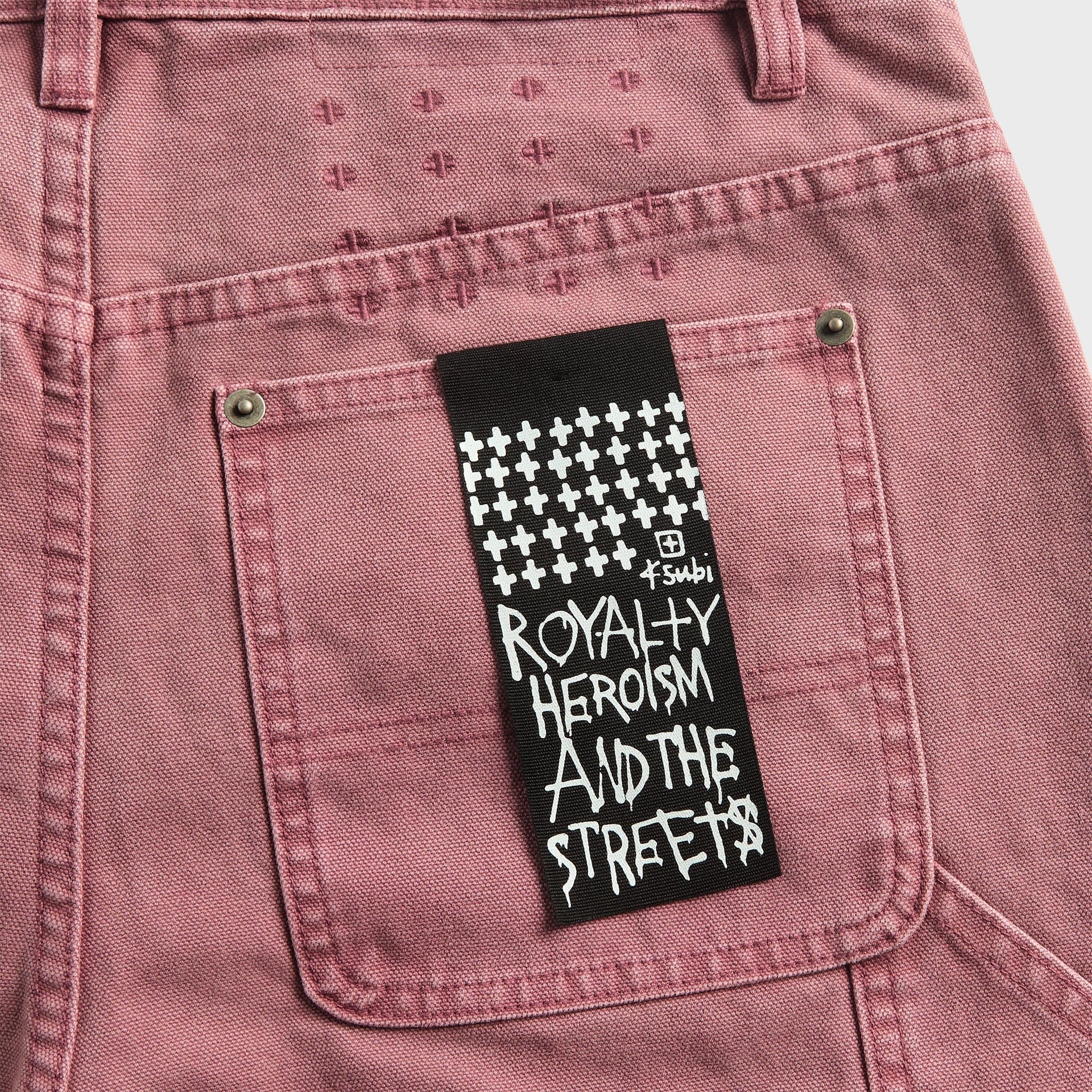 Ksubi Drill Maxx Operator Short - Plum