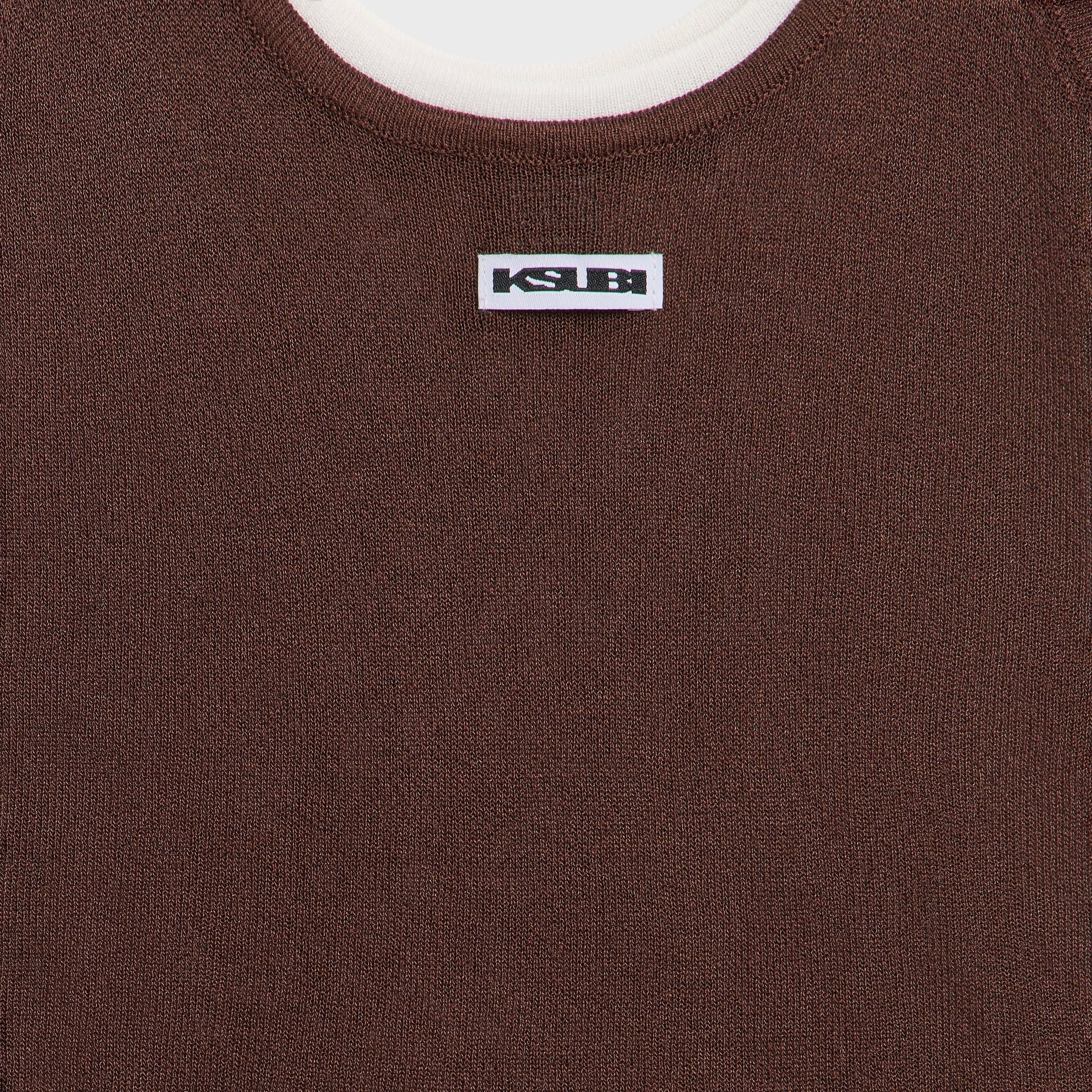 Ksubi Sott Layered Chloe Tank Top - Brown