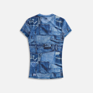 Ksubi Studio Mesh Tee - Denim