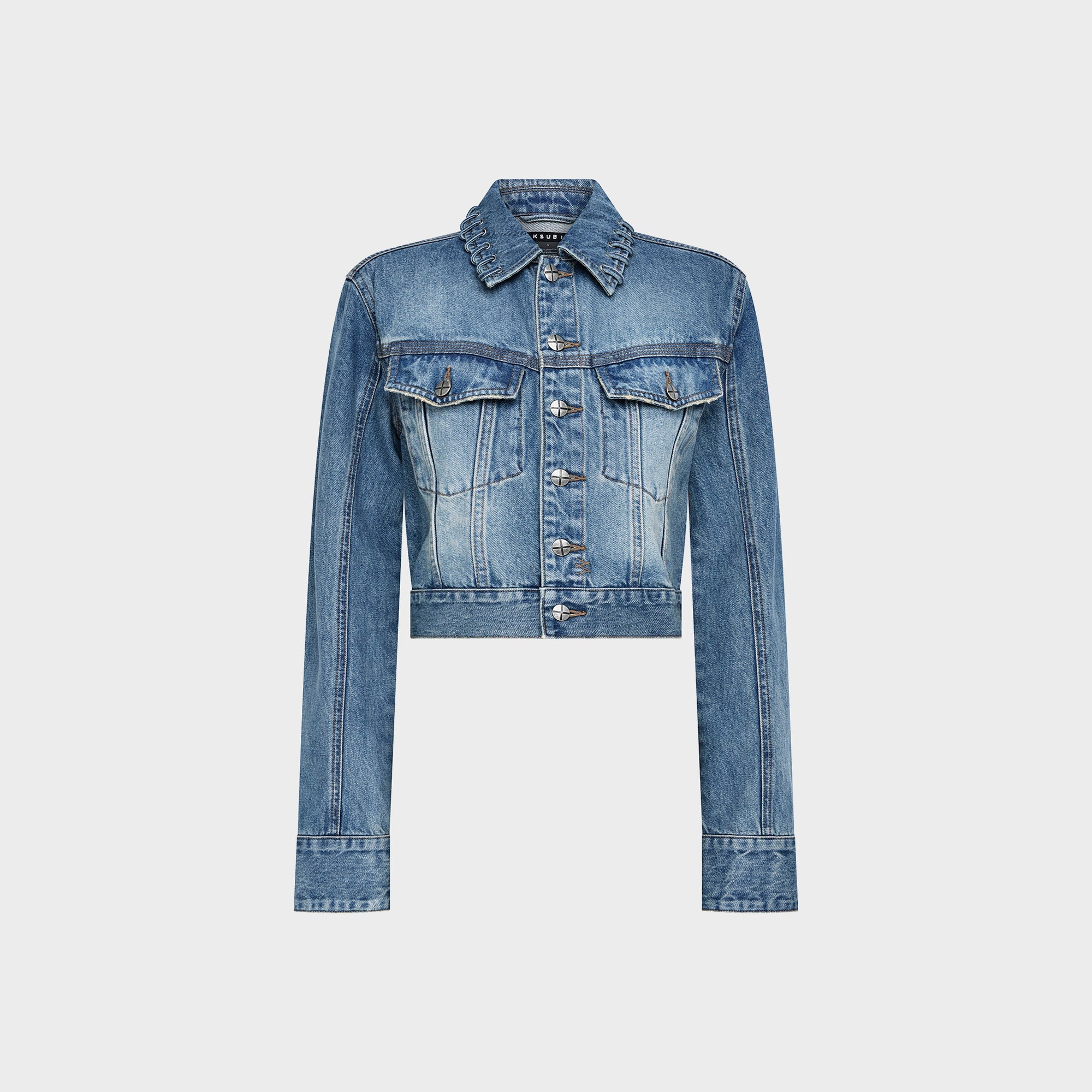 Ksubi Slim Trucker Jacket - Highway – Kith