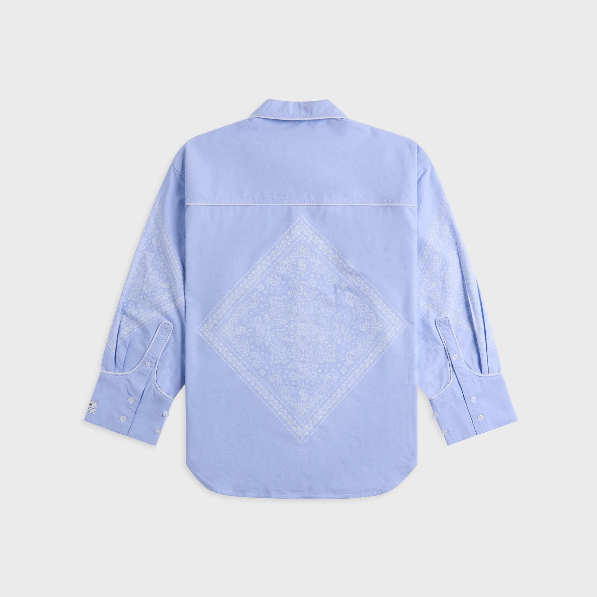Ksubi Astra Long Sleeve Shirt - Bandana Blue