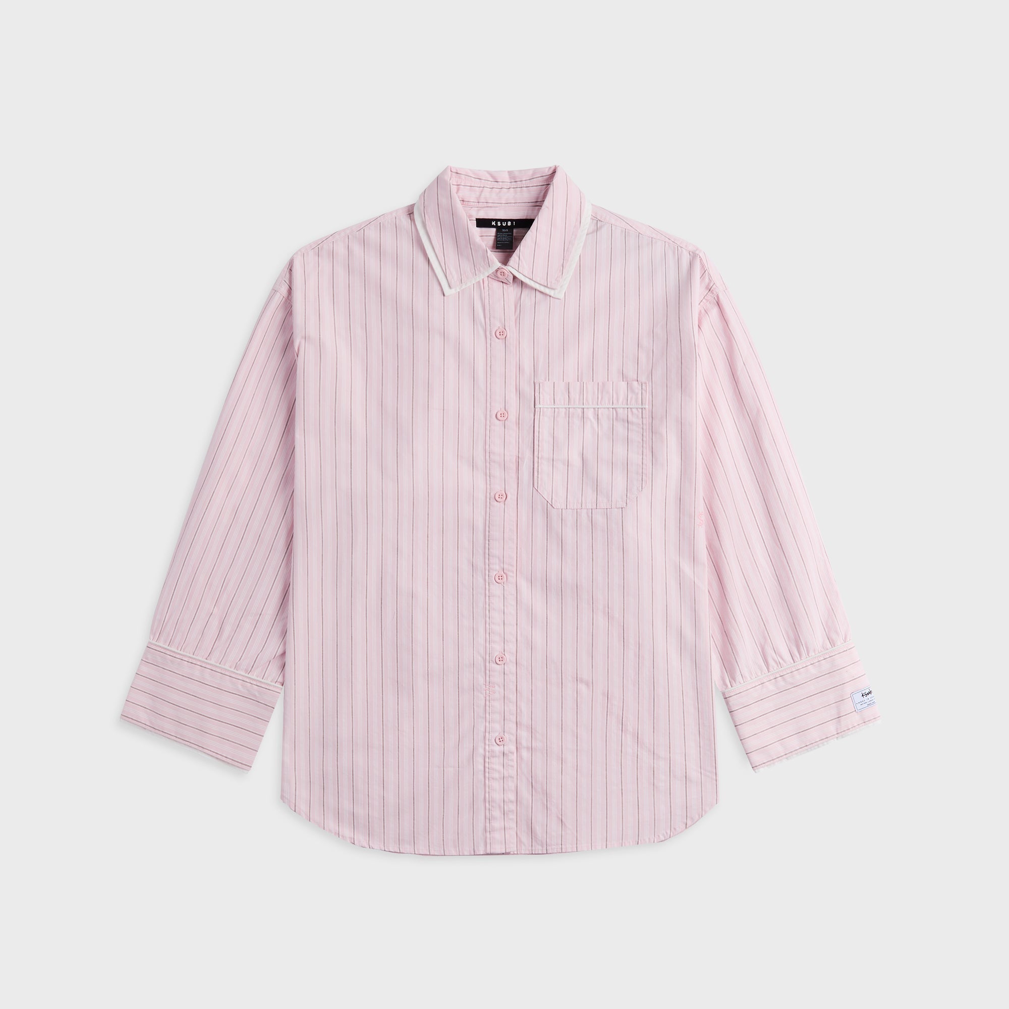 Ksubi Astra Long Sleeve Shirt - Candy Pink – Kith
