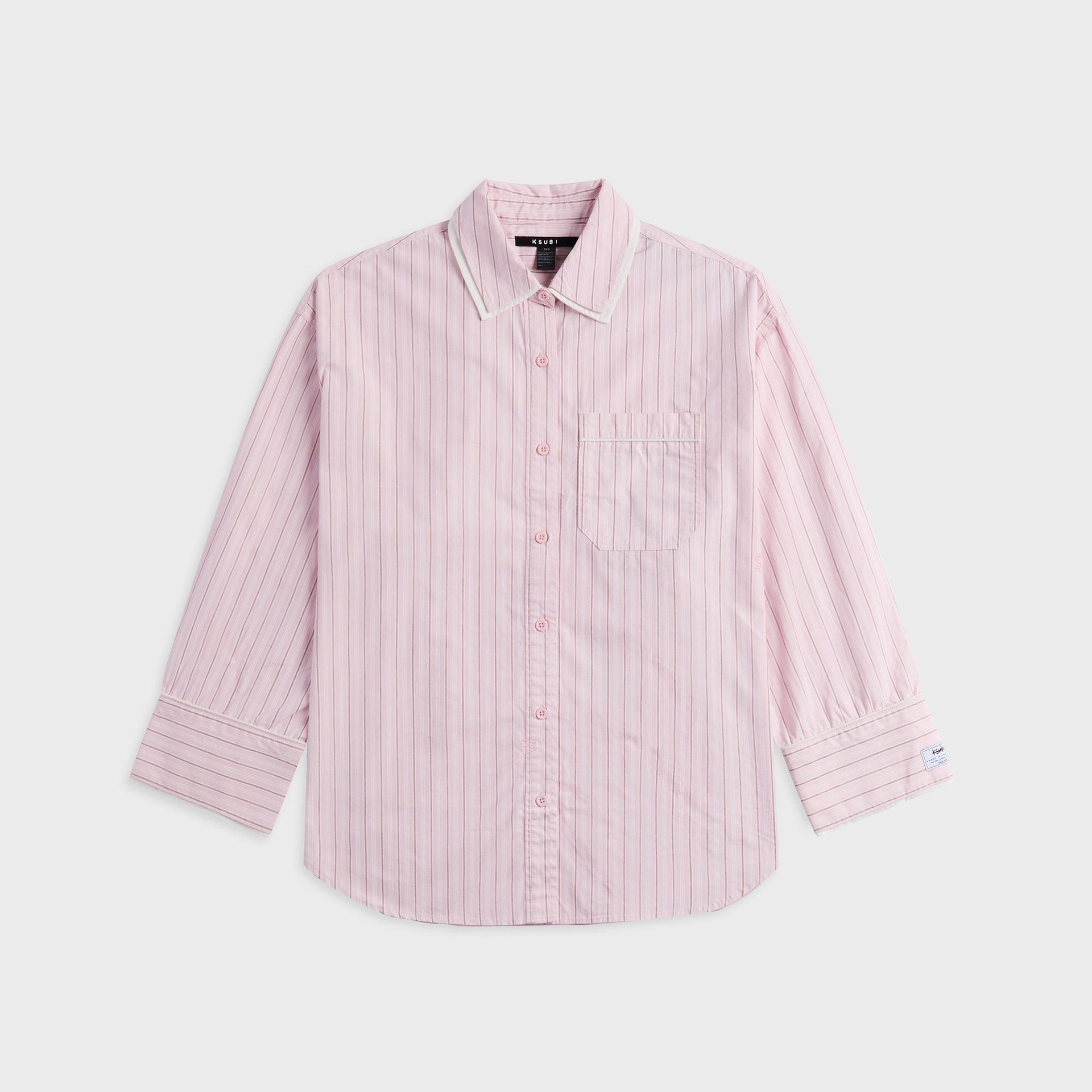 Ksubi Astra Long Sleeve Shirt - Candy Pink