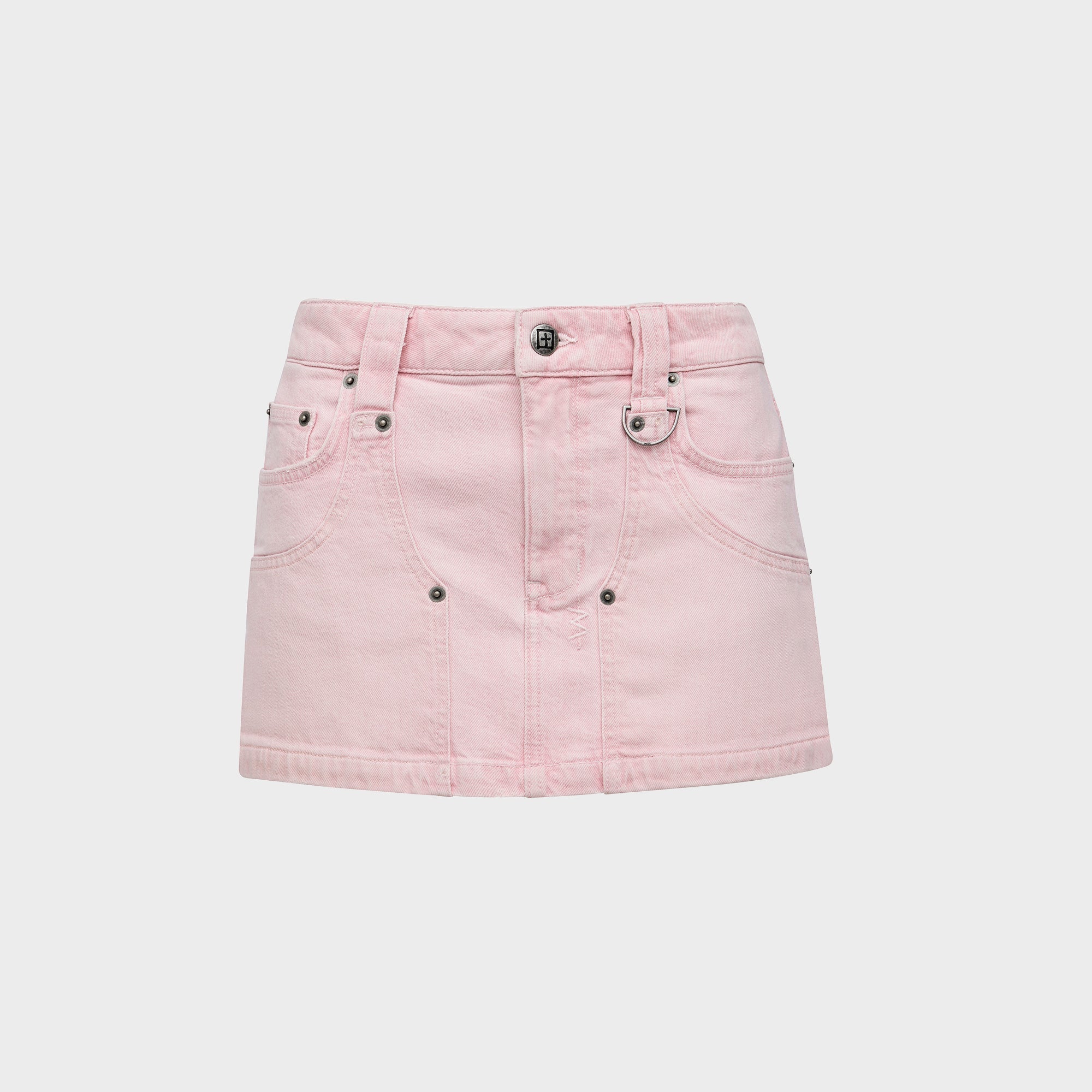 Ksubi Low Rider Mini Carpenter Quartz Skirt - Dust Pink – Kith