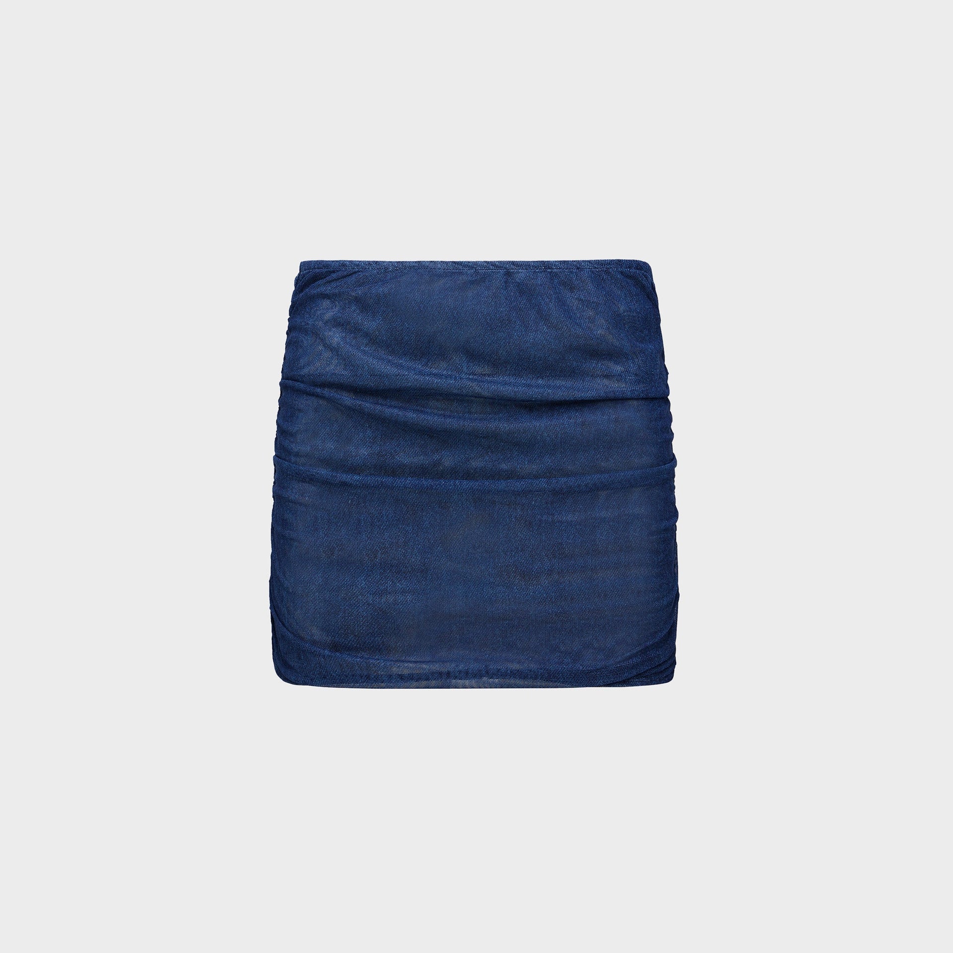 Ksubi Rumor Mini Skirt - Denim Blue