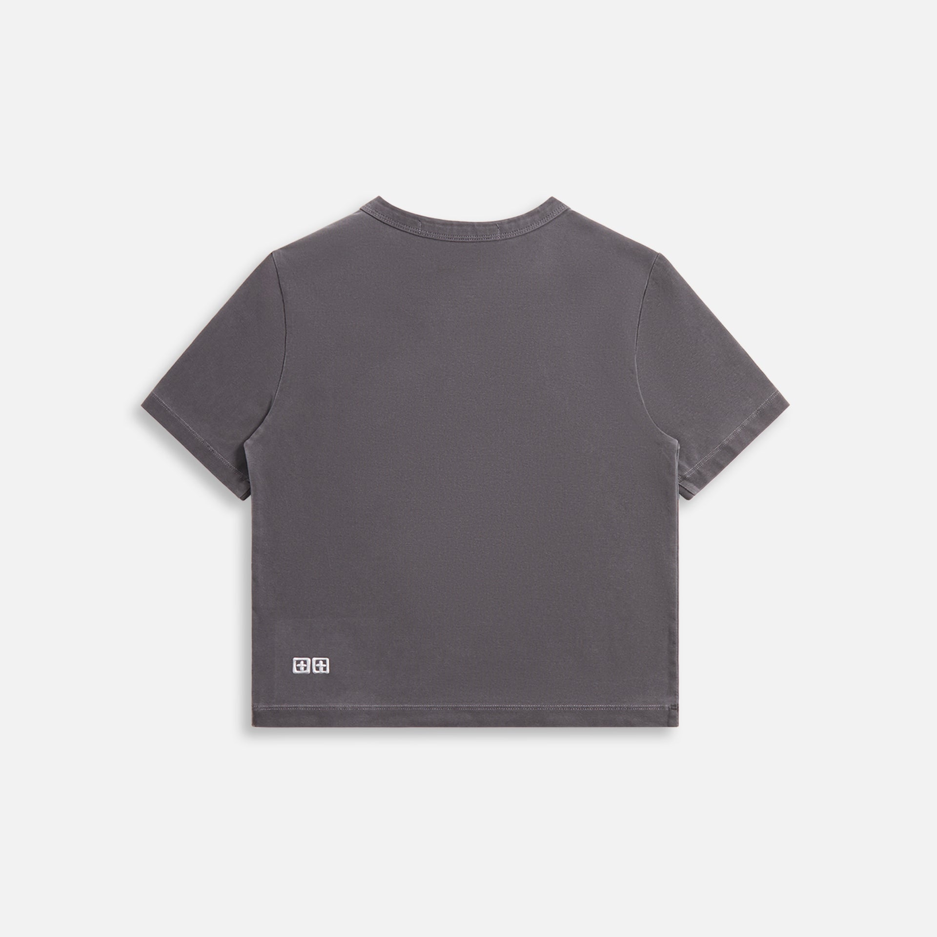Ksubi Stacked Baby Tee - Charcoal