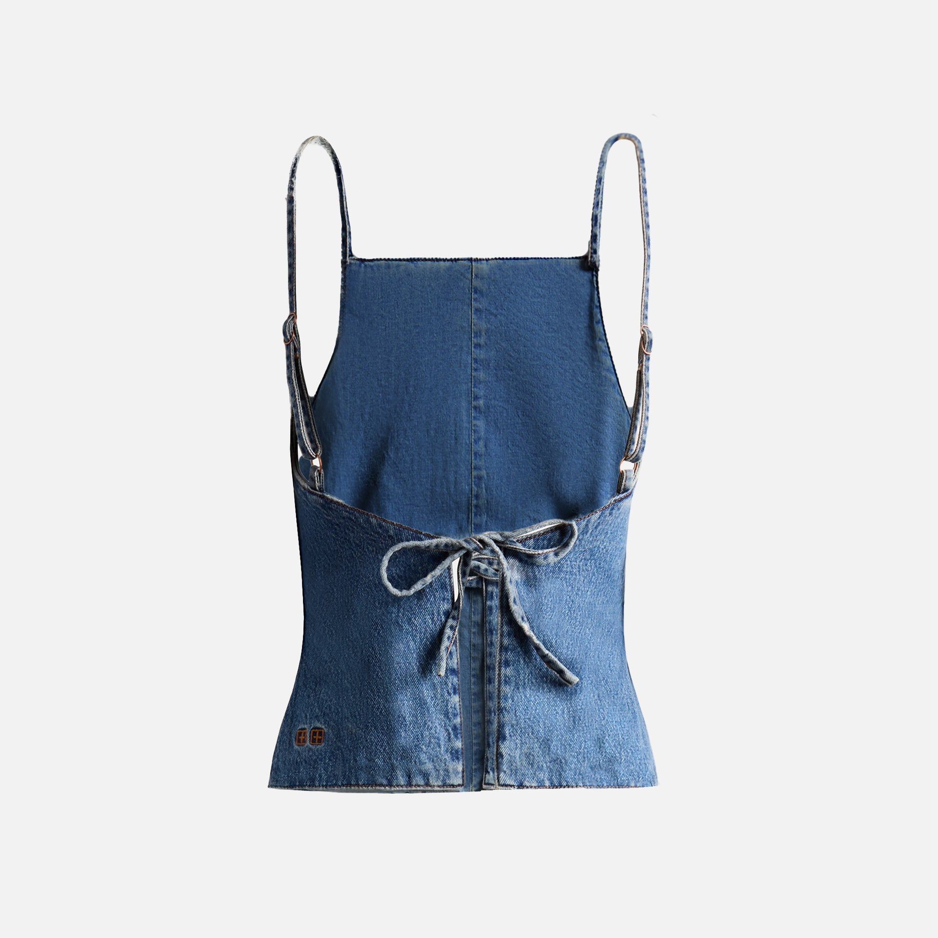 Ksubi Apron Top Relik - Denim