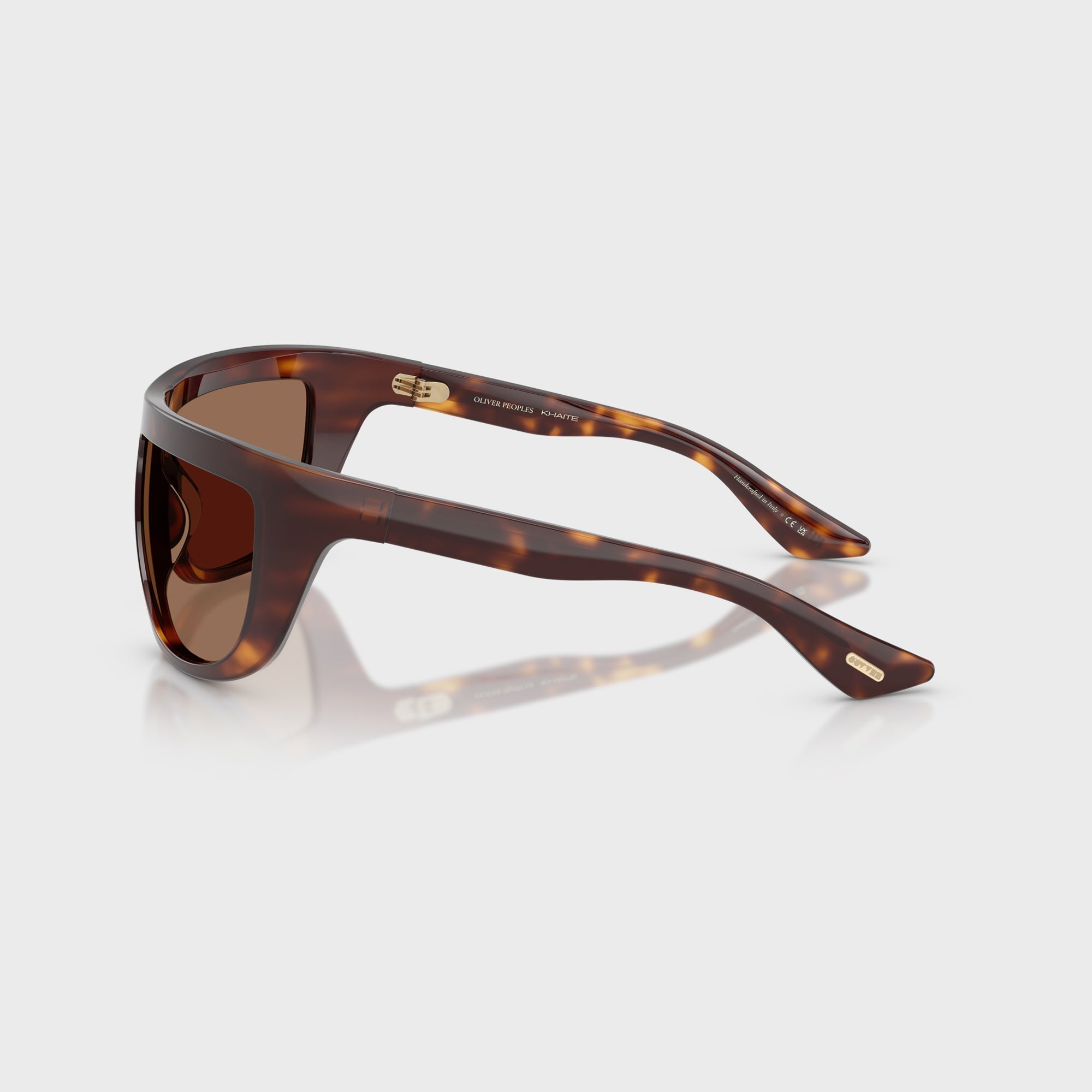 KHAITE x Oliver Peoples 1974C 65 Sunglasses - Dark Mahogany