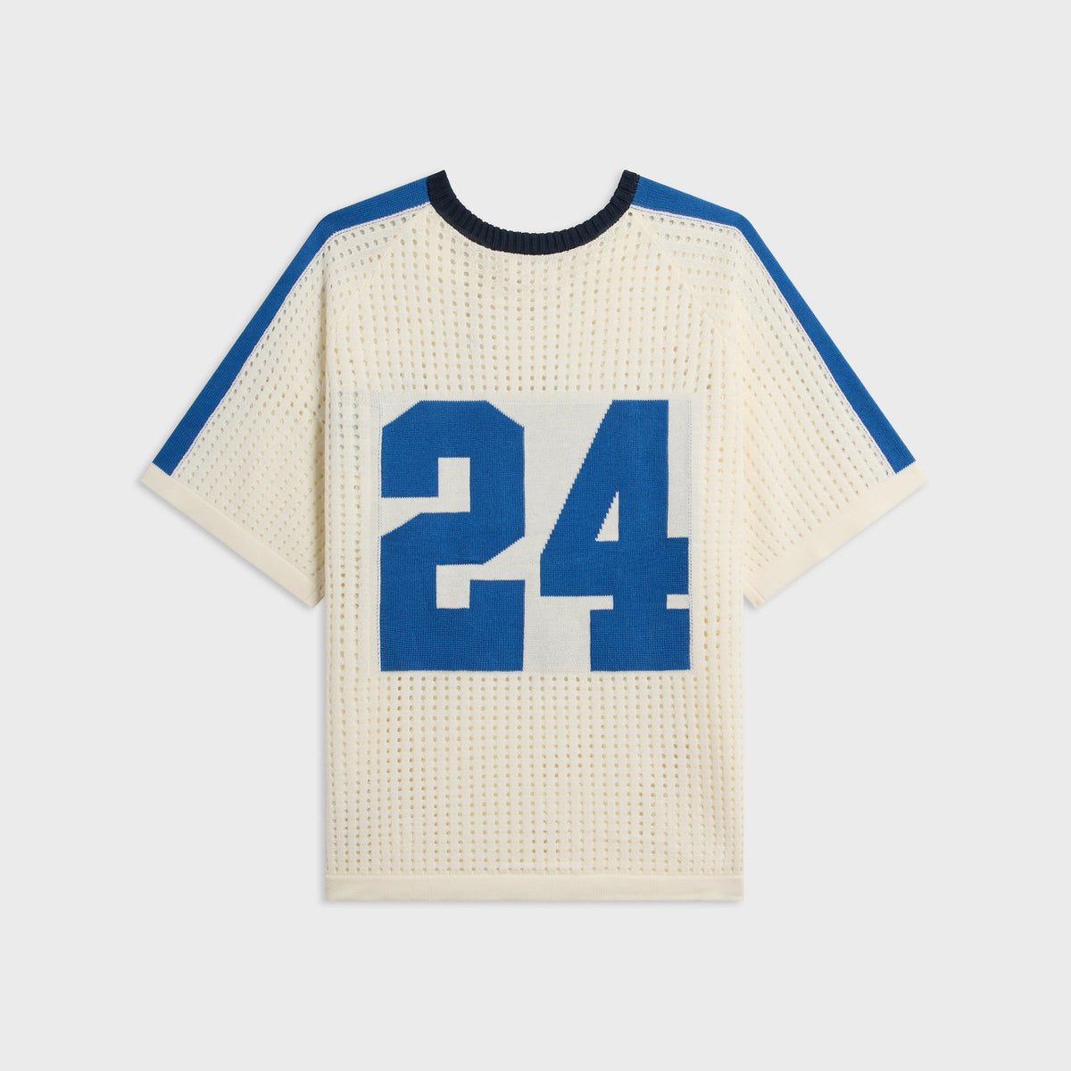 NAHMIAS Cotton Knit Soccer Jersey - Egg White