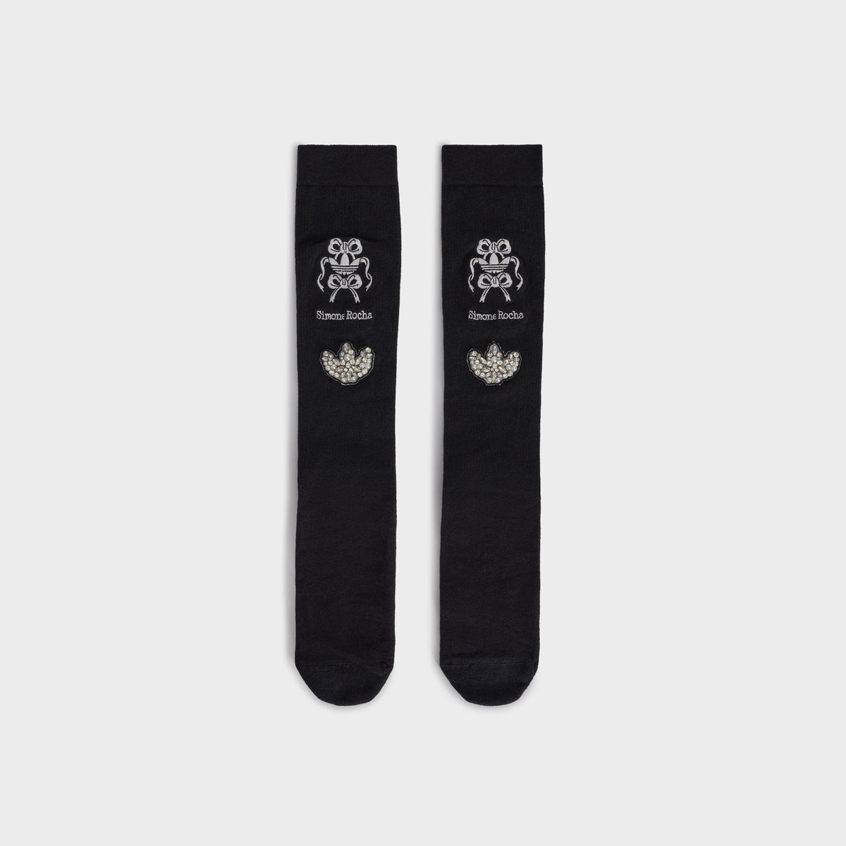 adidas x Simone Rocha Knee High Socks - Black
