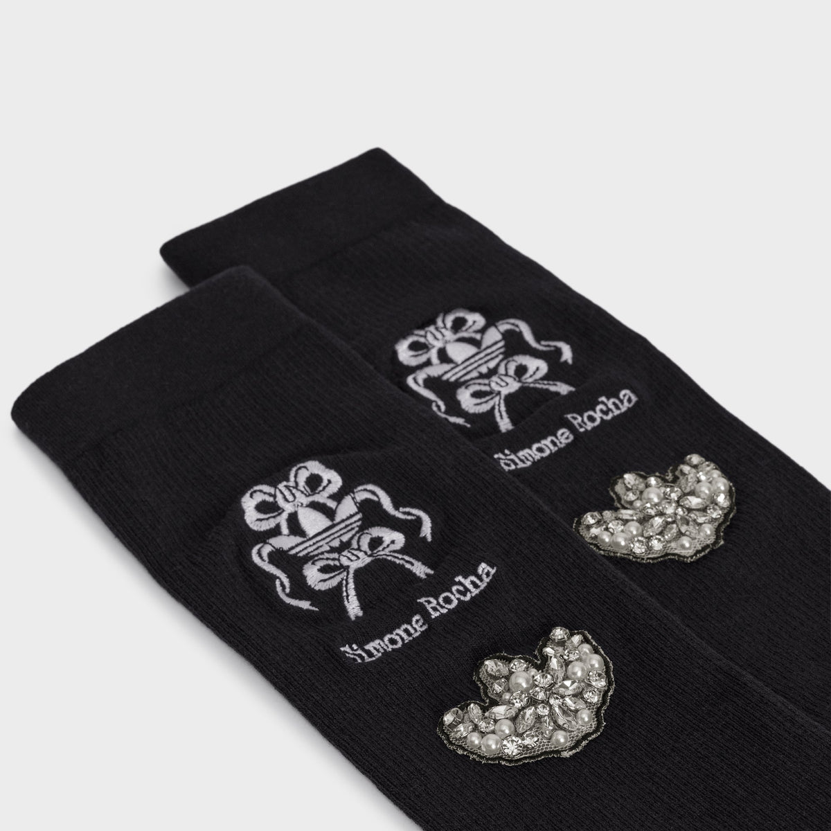 adidas x Simone Rocha Knee High Socks - Black