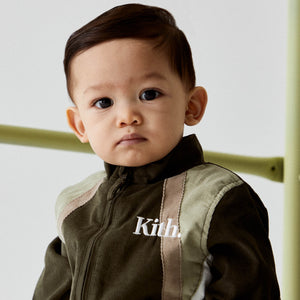Kith Baby Micro Cord Blocked Track Jacket - Chelonian