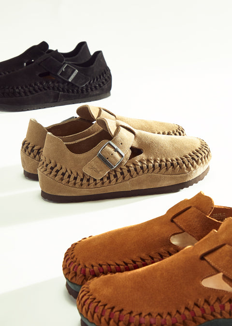 
            The Kith for Birkenstock London Braided collection.
          

