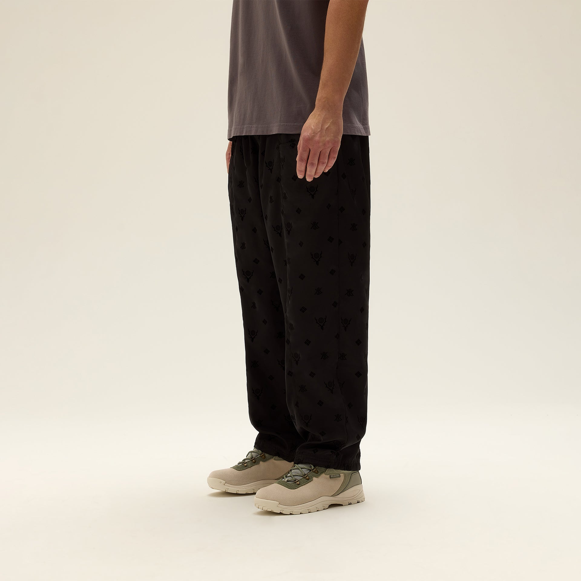 Kith & South2 West8 for Columbia Flocked Monogram String C.S. Pant - Black