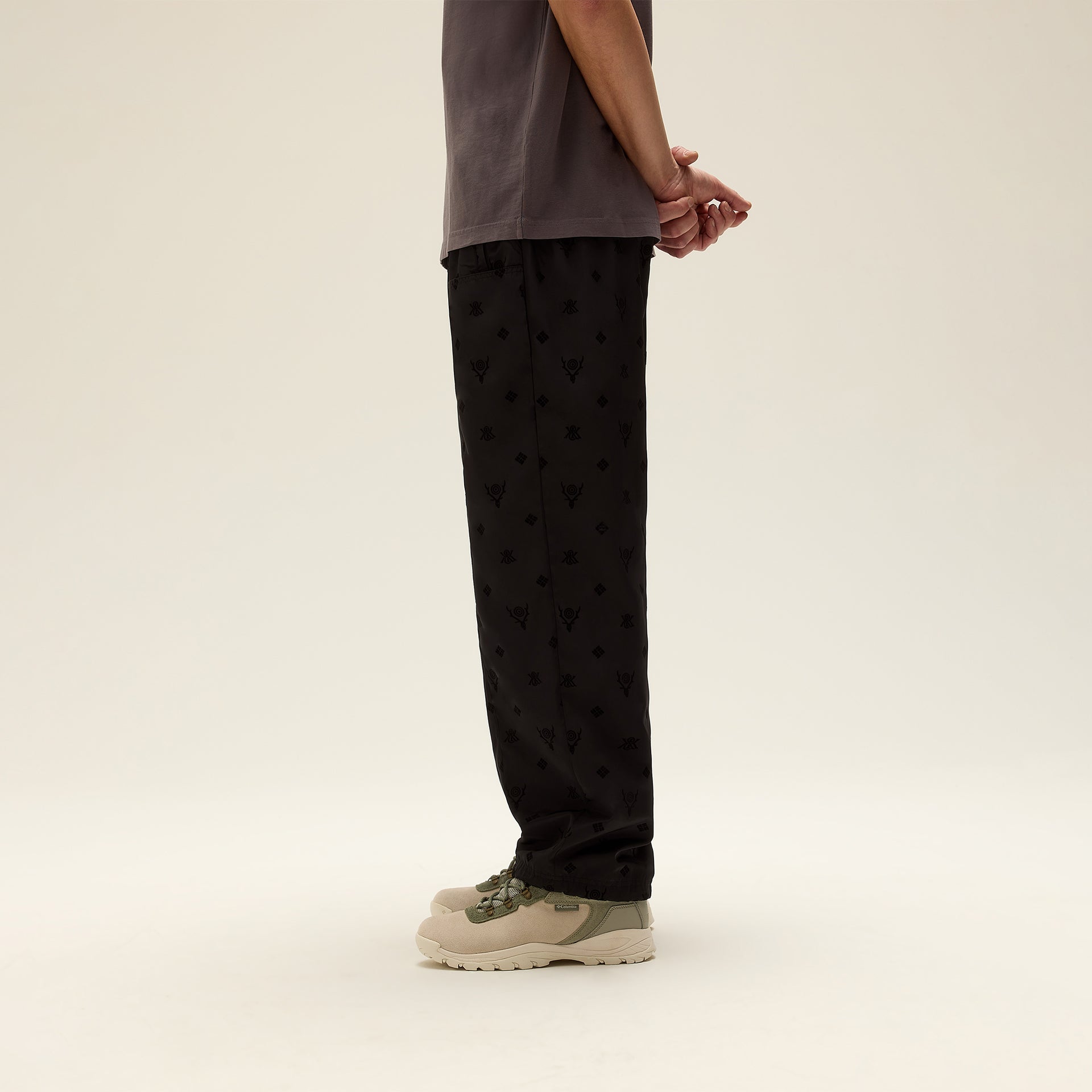 Kith & South2 West8 for Columbia Flocked Monogram String C.S. Pant - Black