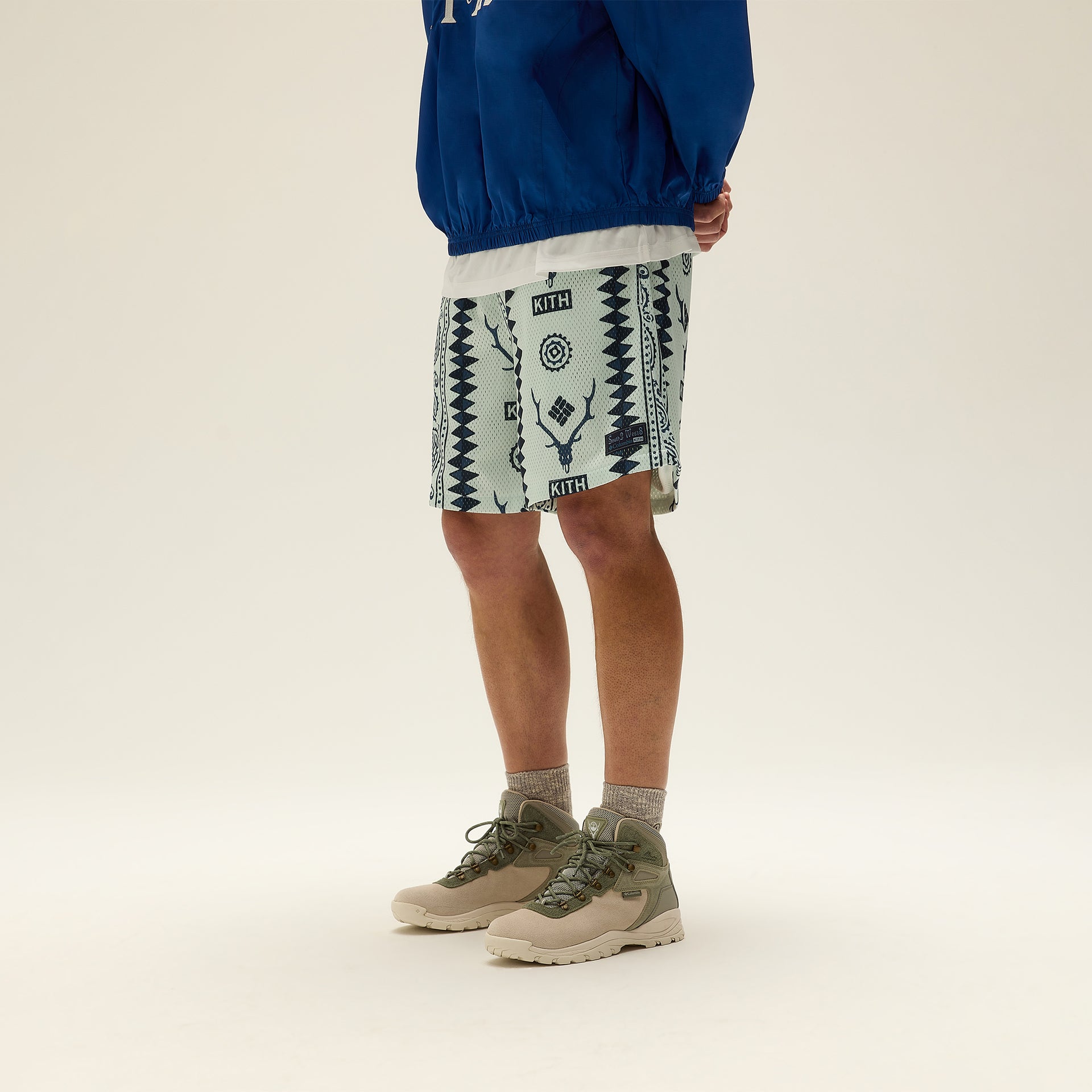 Kith & South2 West8 for Columbia Curtis Mesh Short - Light Indigo