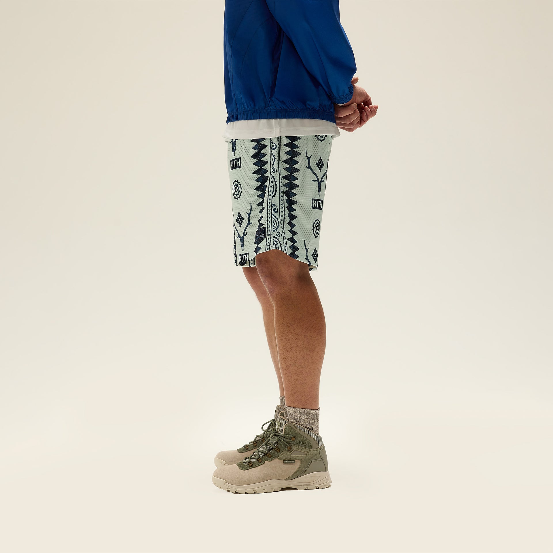 Kith & South2 West8 for Columbia Curtis Mesh Short - Light Indigo