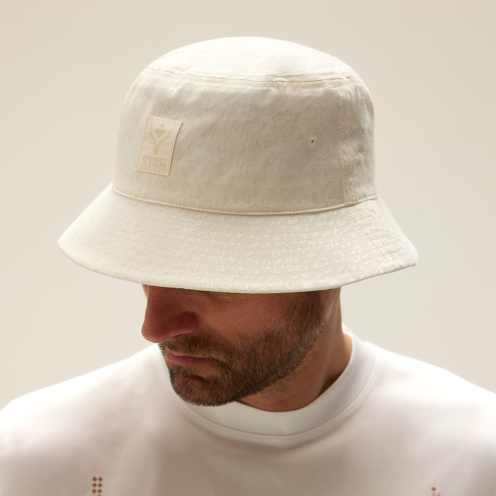 Kith & South2 West8 for Columbia Leopard Jacquard Dawson Bucket - Sandrift
