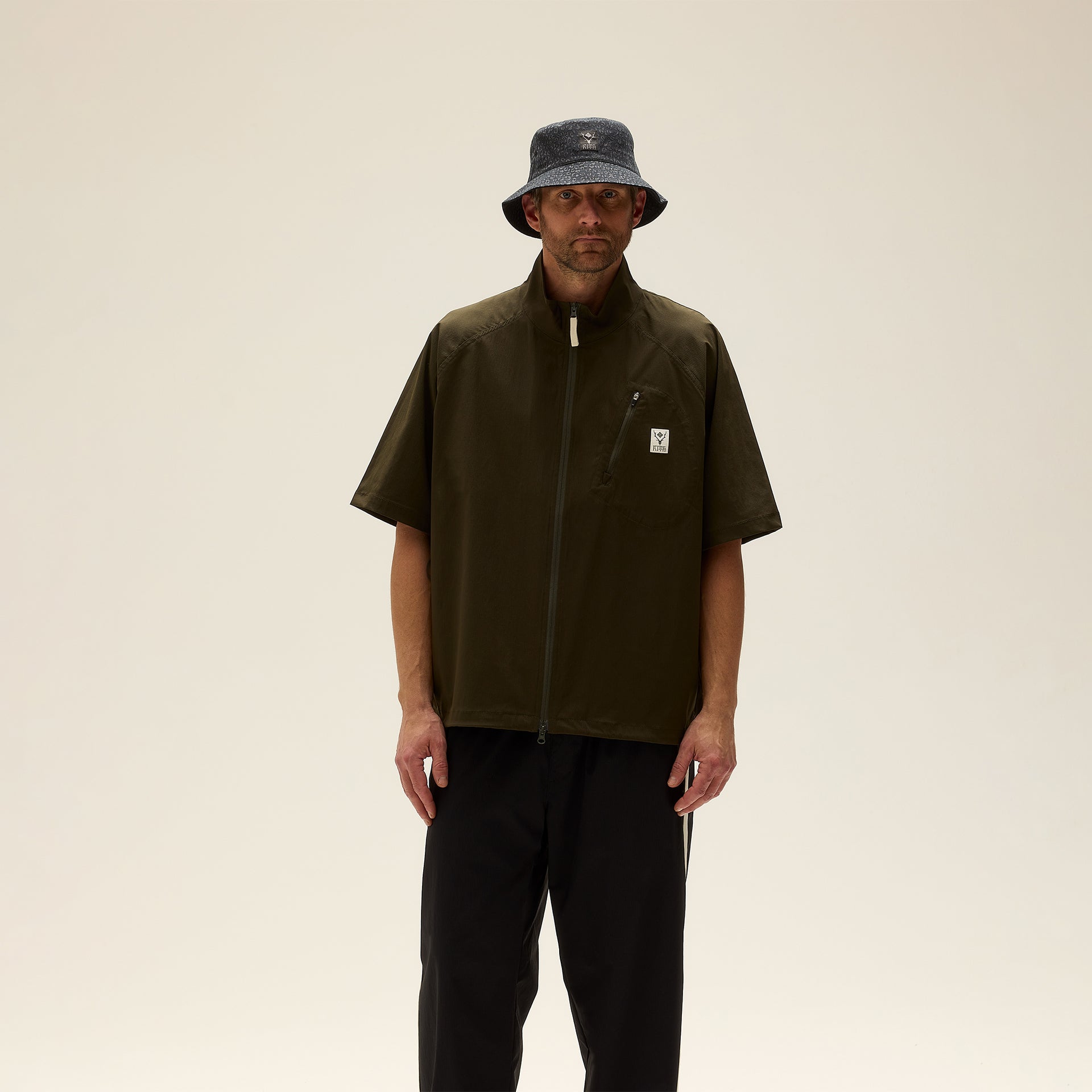 Kith & South2 West8 for Columbia S.L. Zipped Trail Short Sleeve Shirt - Kalamon