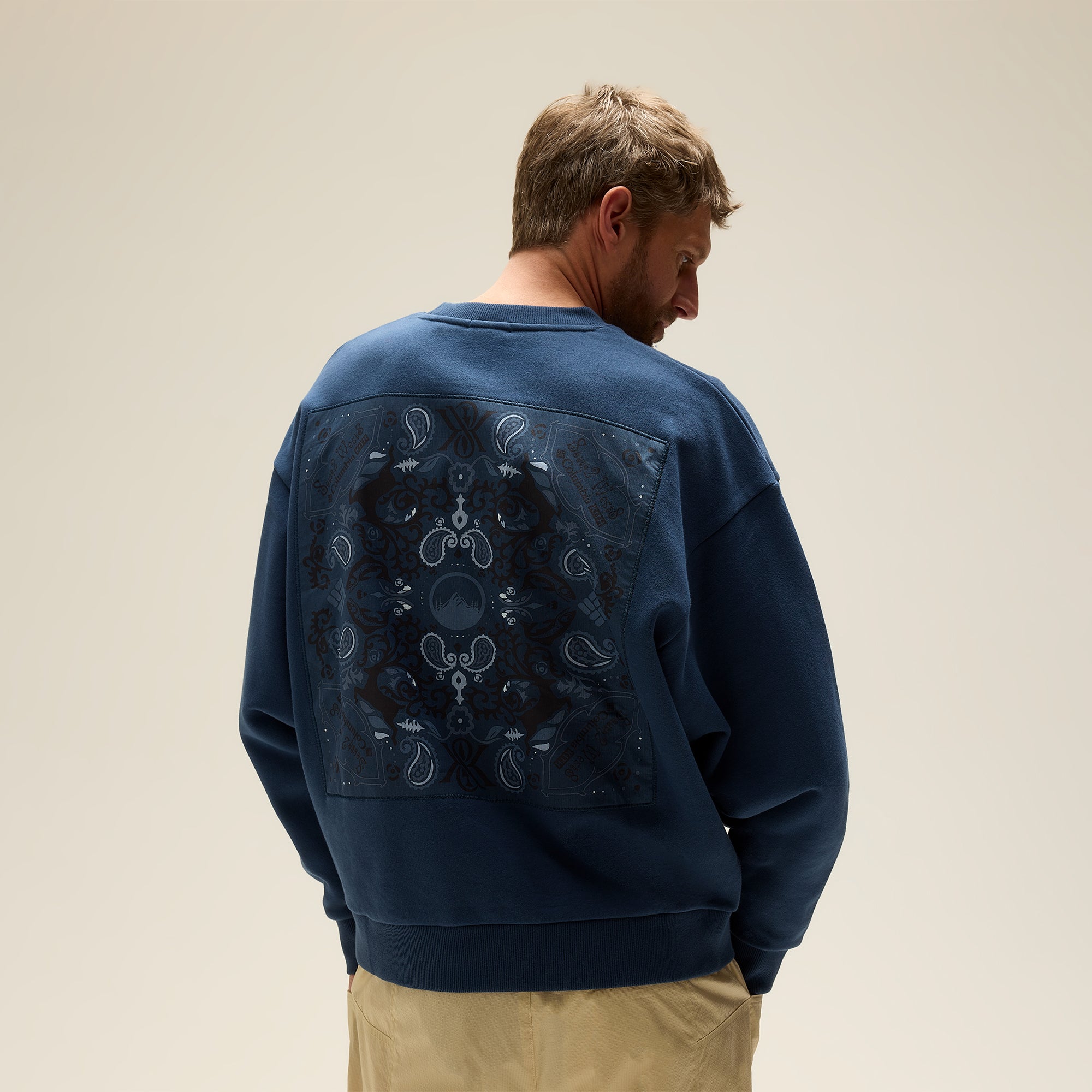 Kith Bandana Crewneck | Grailed