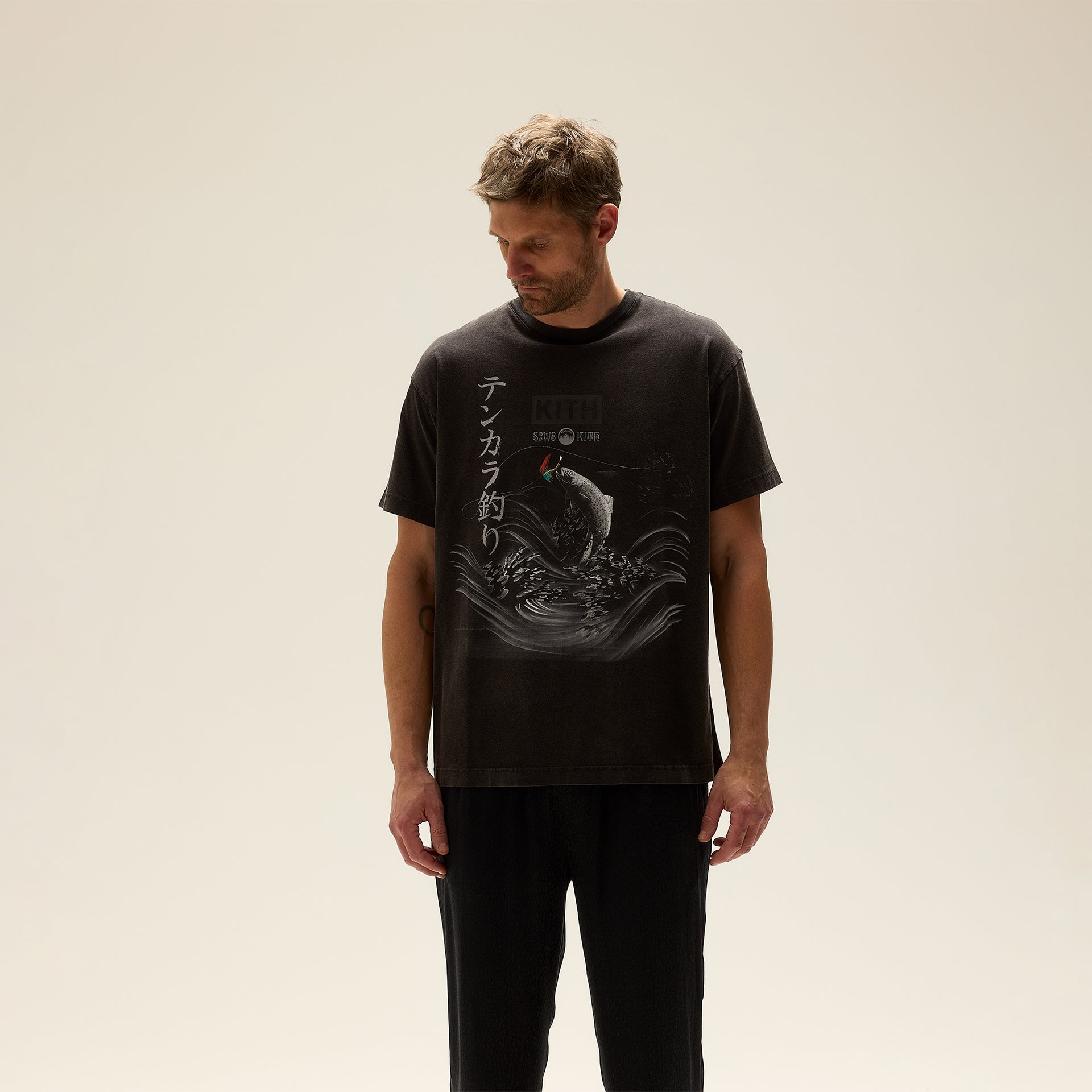 Kith & South2 West8 for Columbia Tenkara Vintage Tee - Black