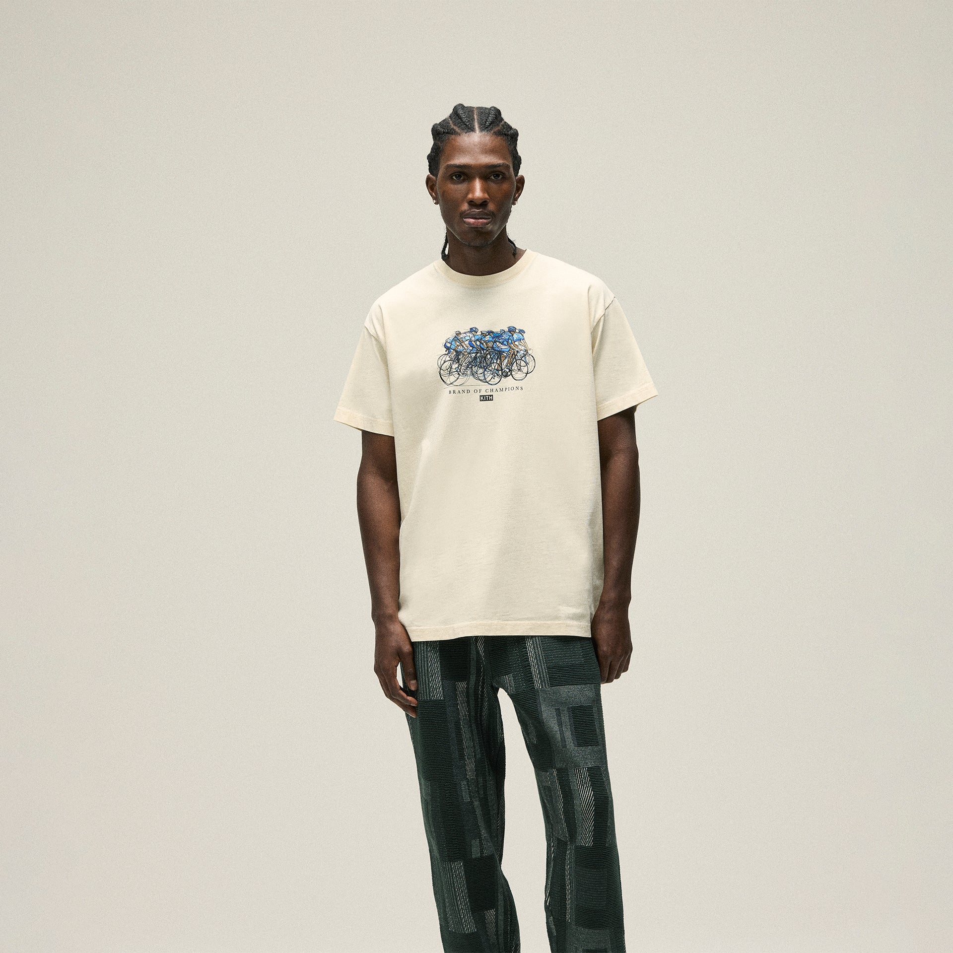 Kith Brand of Champions Tee - Sandrift