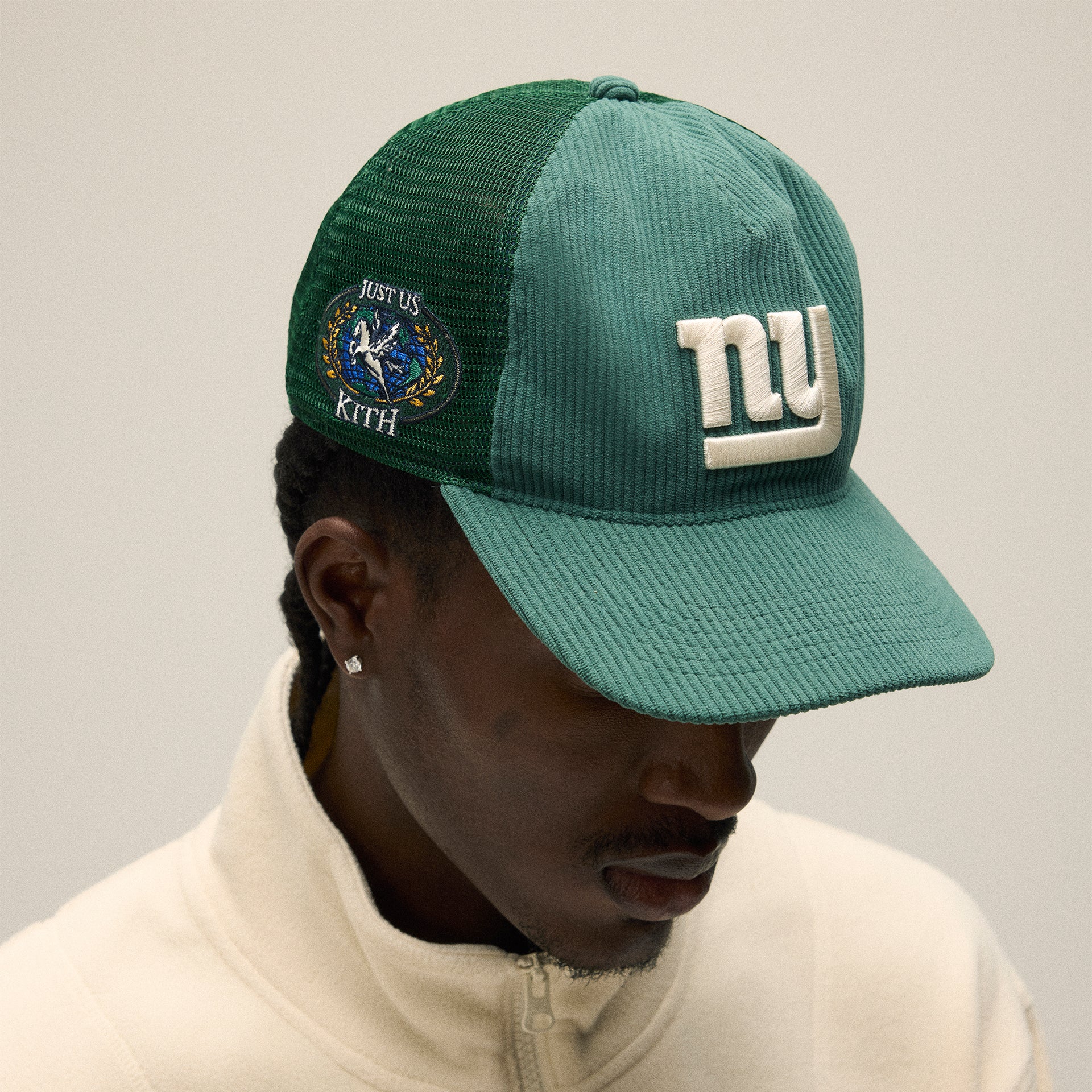 Kith & '47 for the New York Giants Corduroy Trucker Hat - Stadium