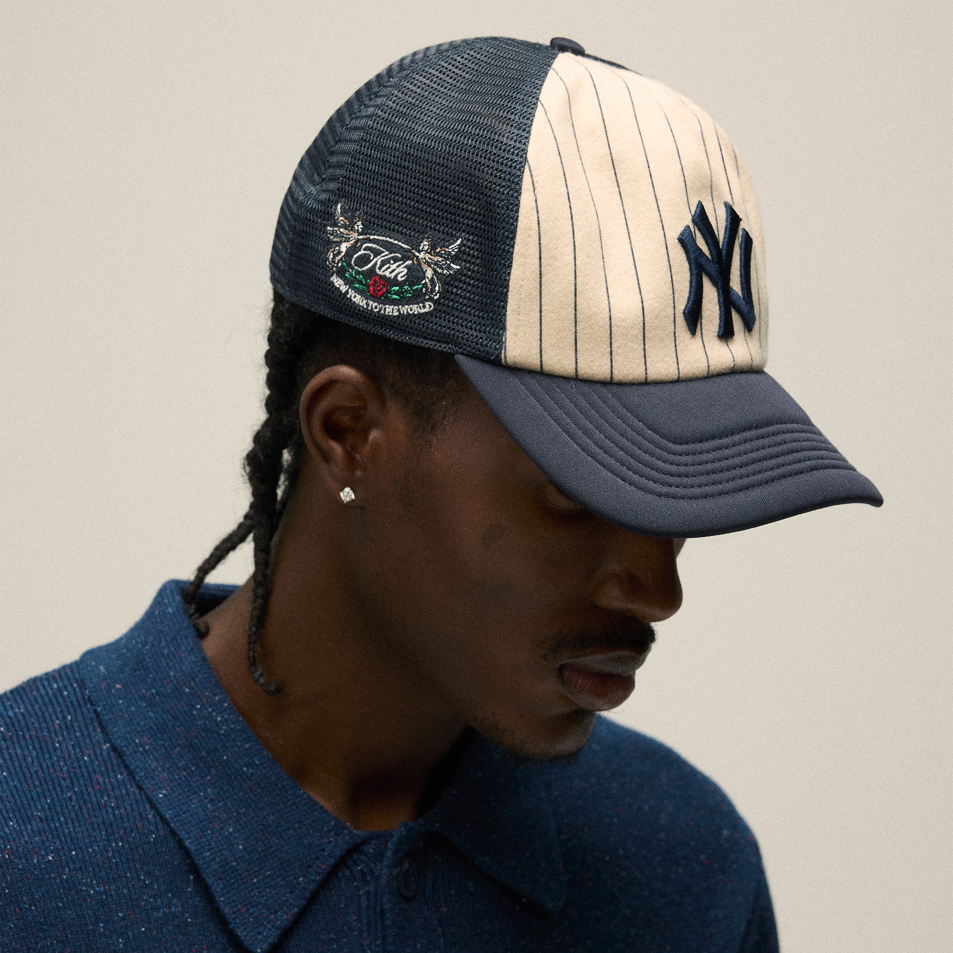 Kith & '47 for the New York Yankees Franchise LS Trucker Hat - Nocturnal