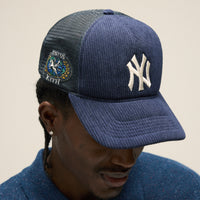 Kith & '47 for the New York Yankees Corduroy Trucker Hat - Nocturnal
