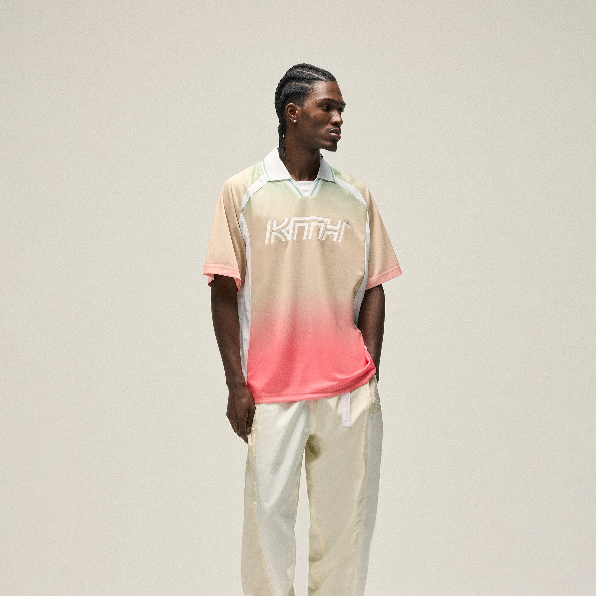 Kith Gradient Edison Jersey - Mykonos