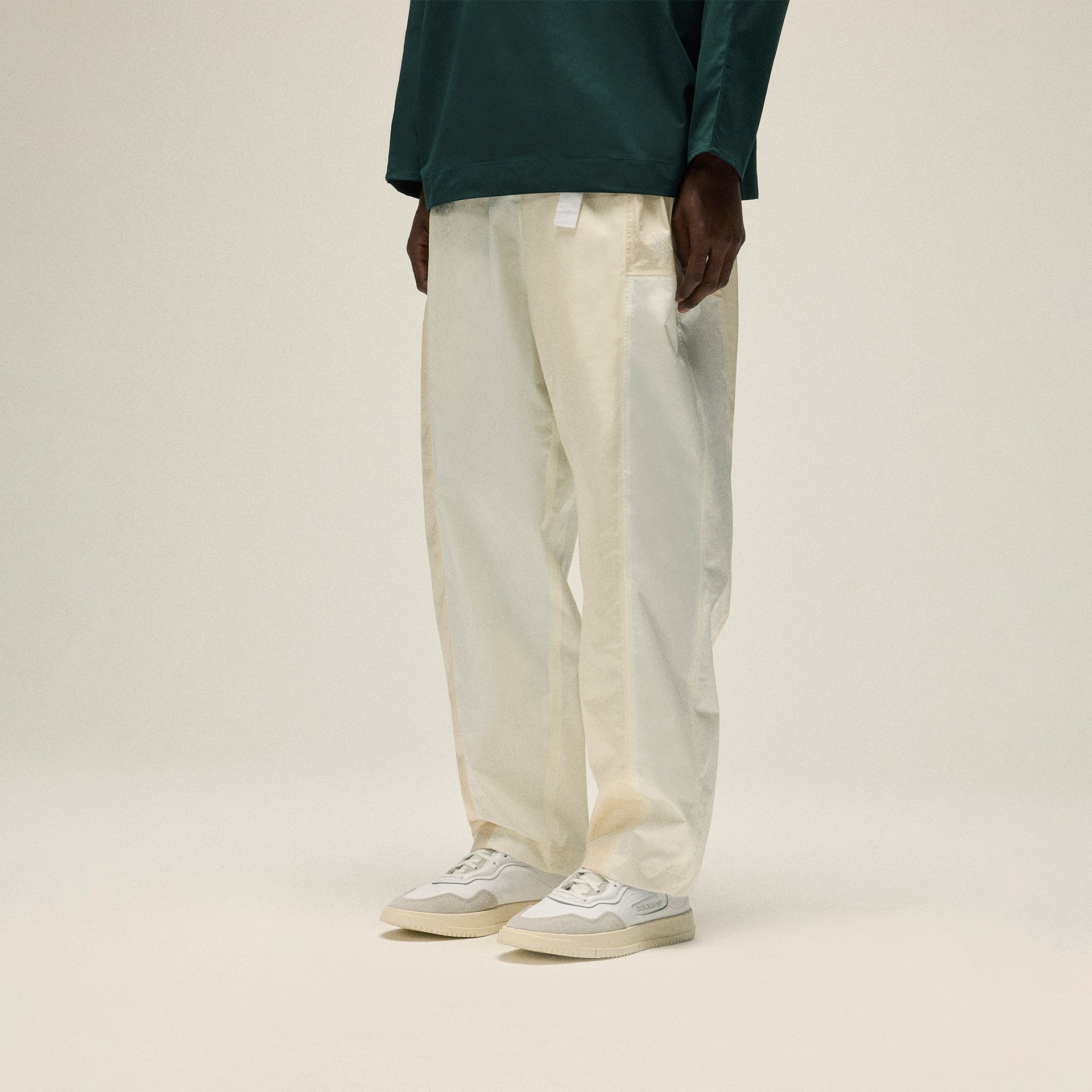 Kith Color-Blocked Belted Callum Pant - Whisper
