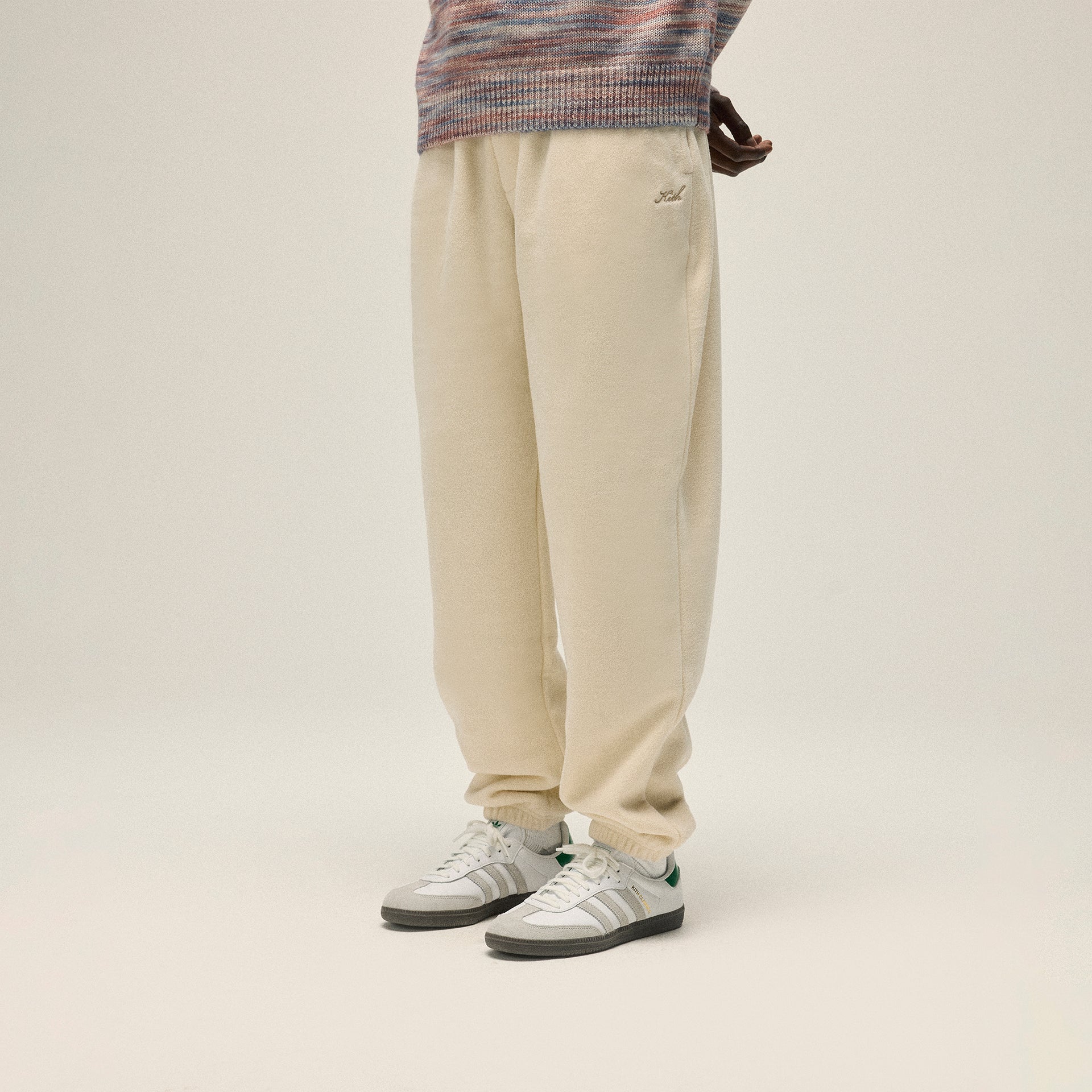 Kith Polar Fleece Emmons Sweatpant - Waffle