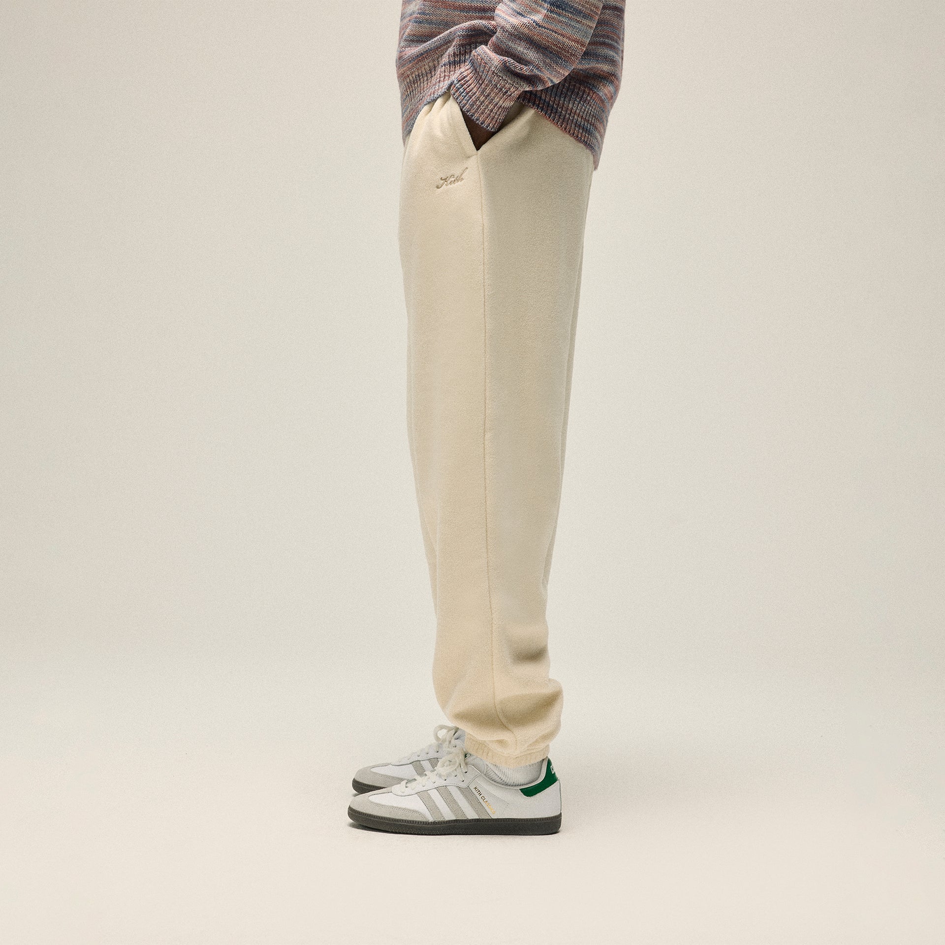 Kith Polar Fleece Emmons Sweatpant - Waffle