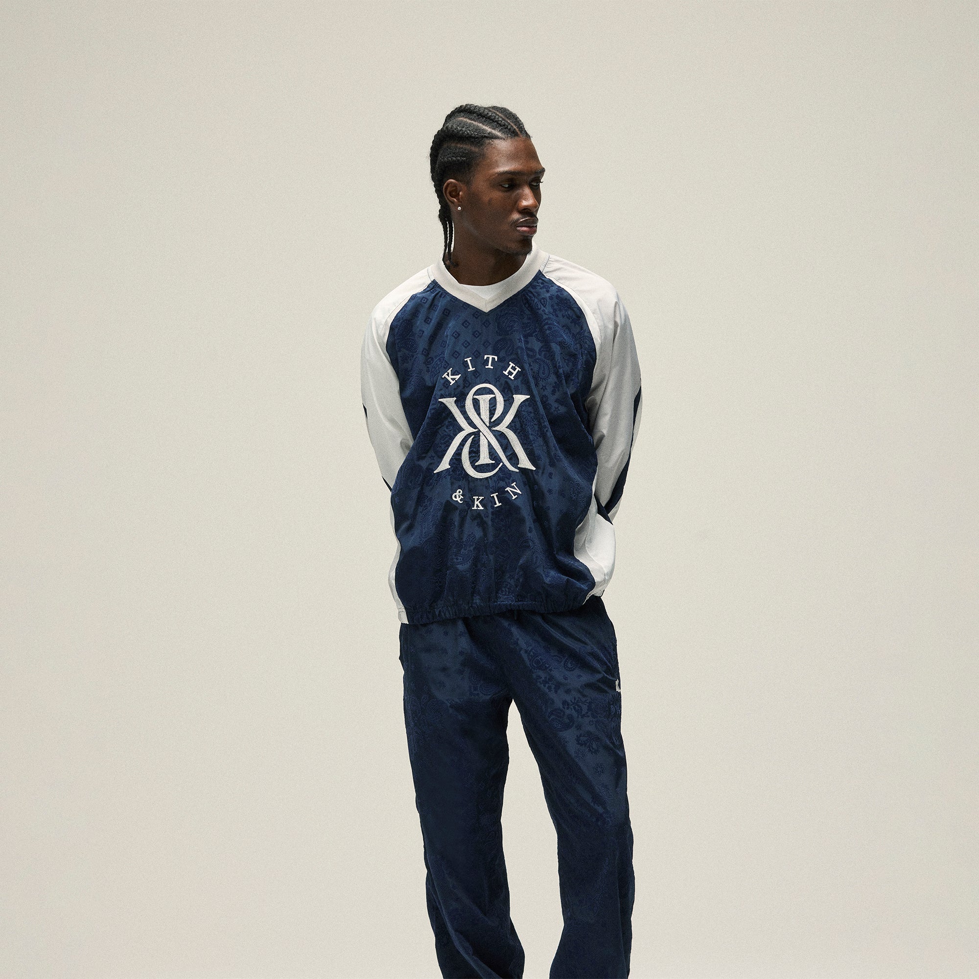 Kith Dayton Combo Pullover - Tincture