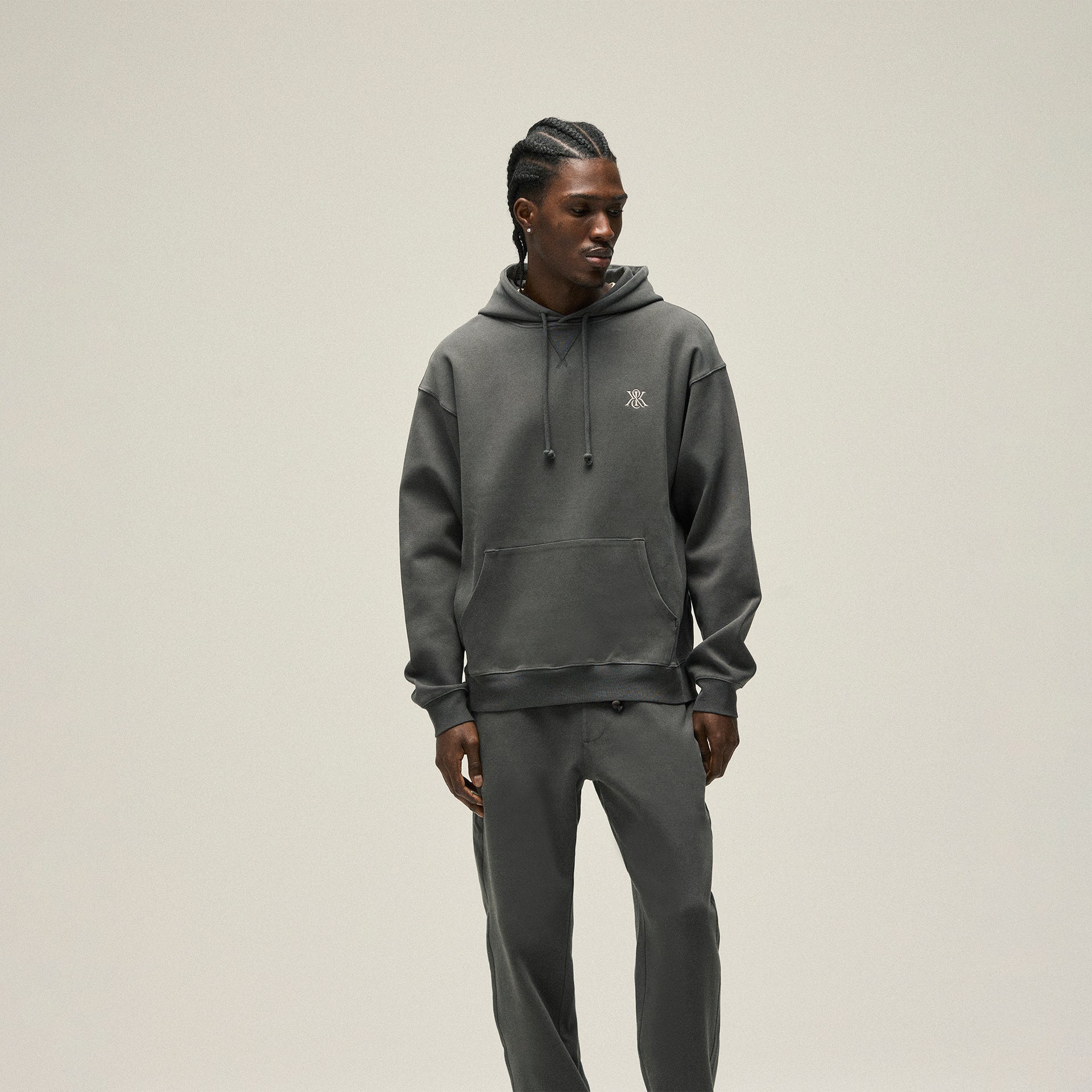 Kith Compact Knit Williams I Sweatpant - Somber