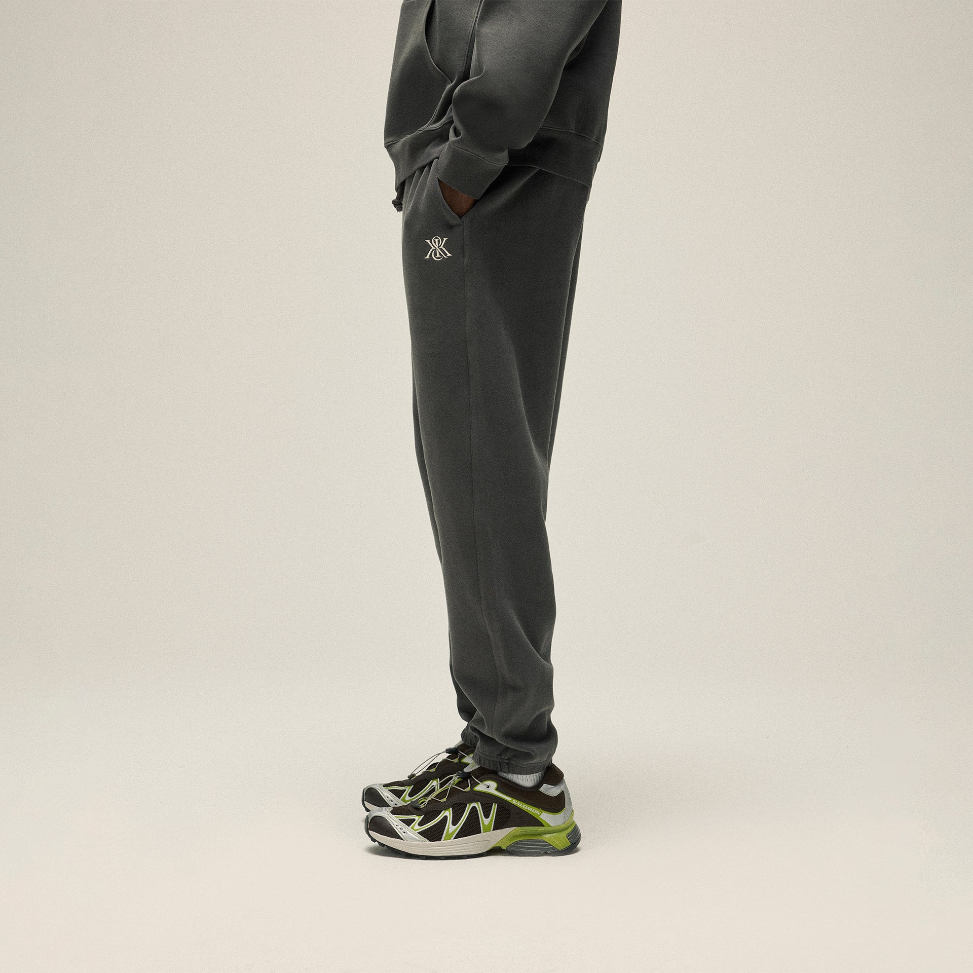 Kith Compact Knit Williams I Sweatpant - Somber